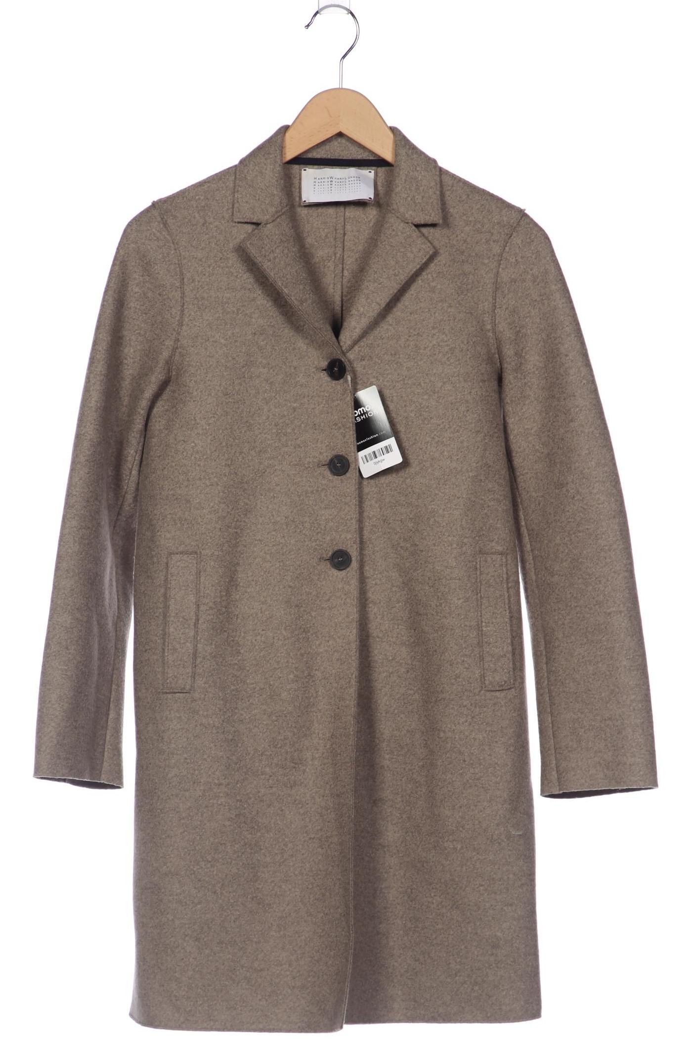 

Harris Wharf London Damen Mantel, grau, Gr. 42