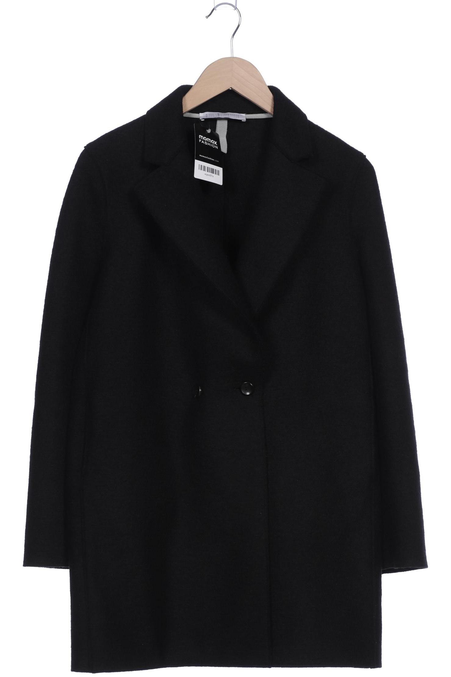 

Harris Wharf London Damen Mantel, schwarz, Gr. 42