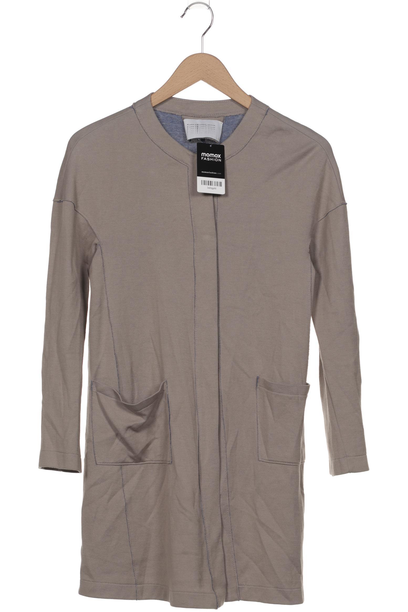 

Harris Wharf London Damen Strickjacke, grau, Gr. 42