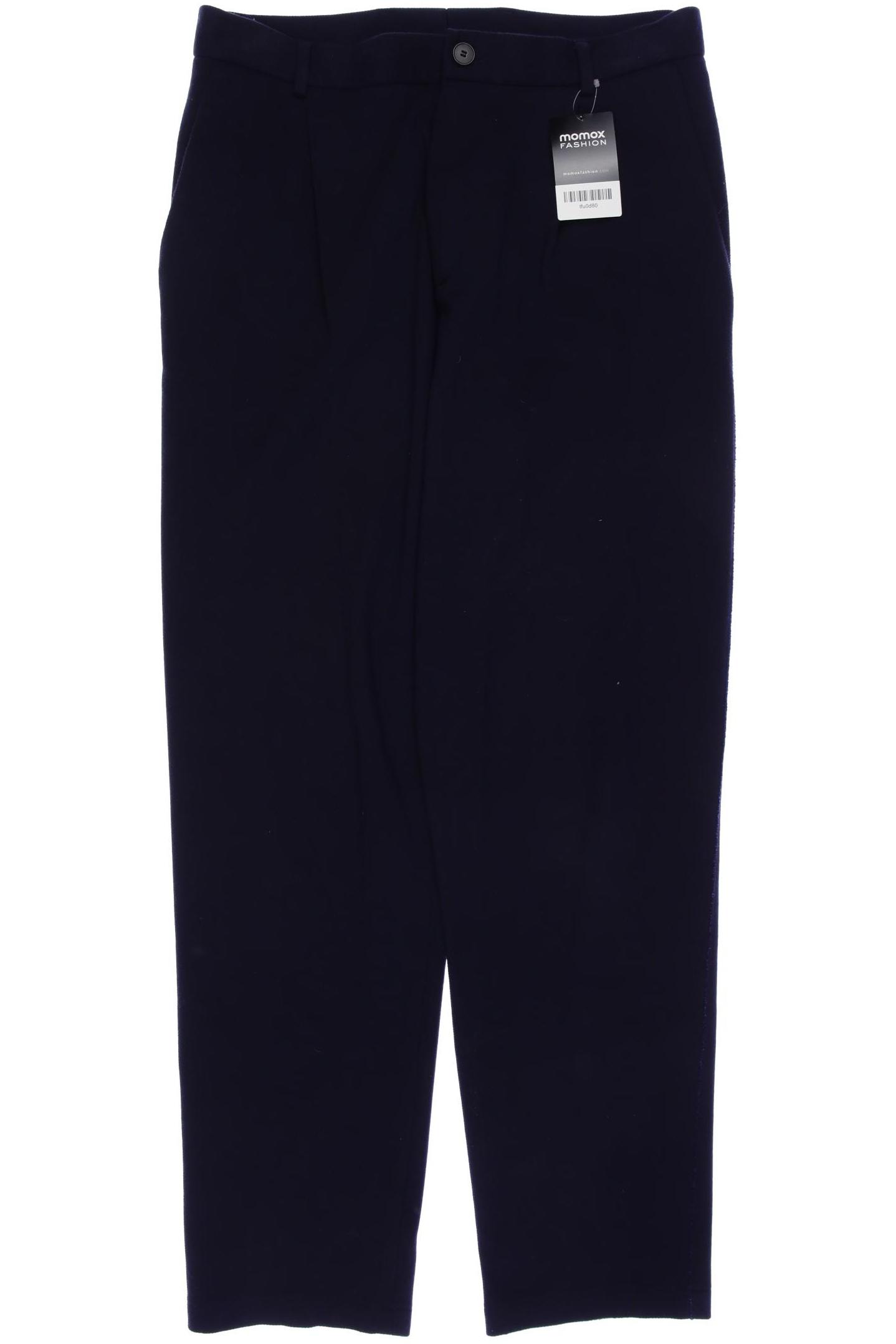 

HARRIS WHARF LONDON Herren Stoffhose, marineblau