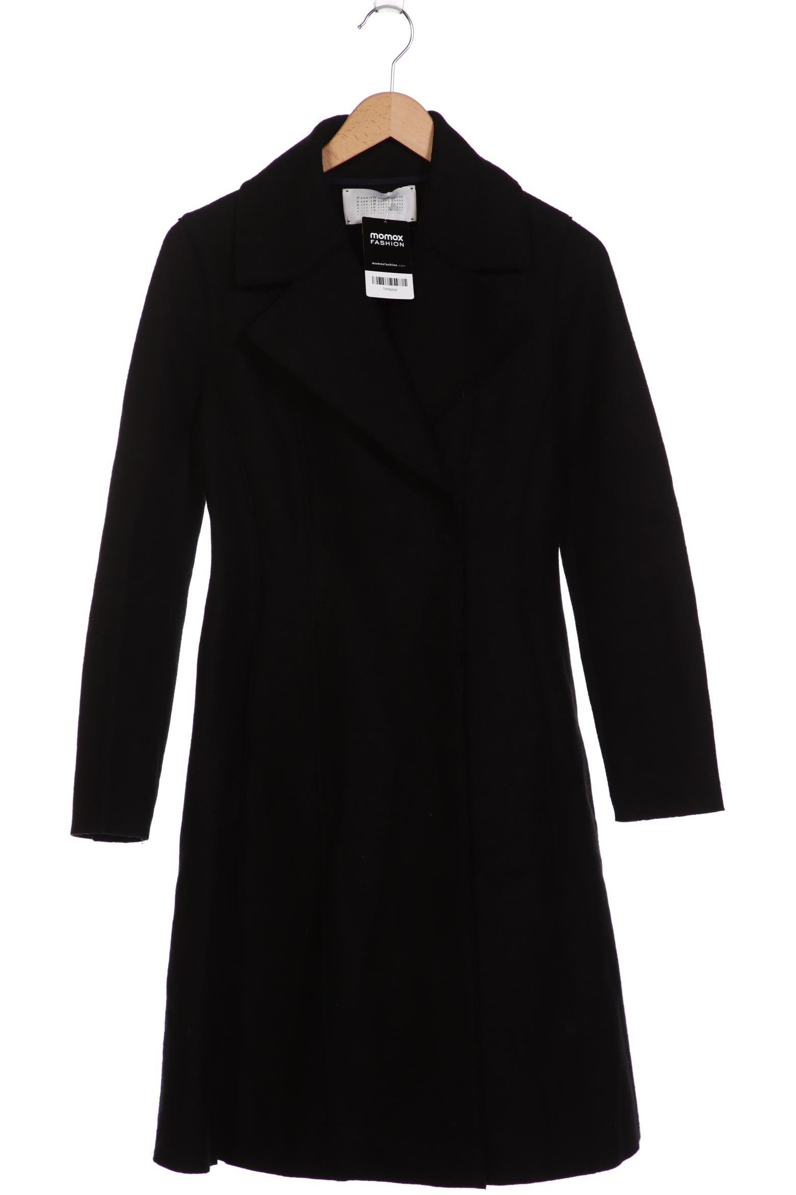 

Harris Wharf London Damen Mantel, schwarz, Gr. 42