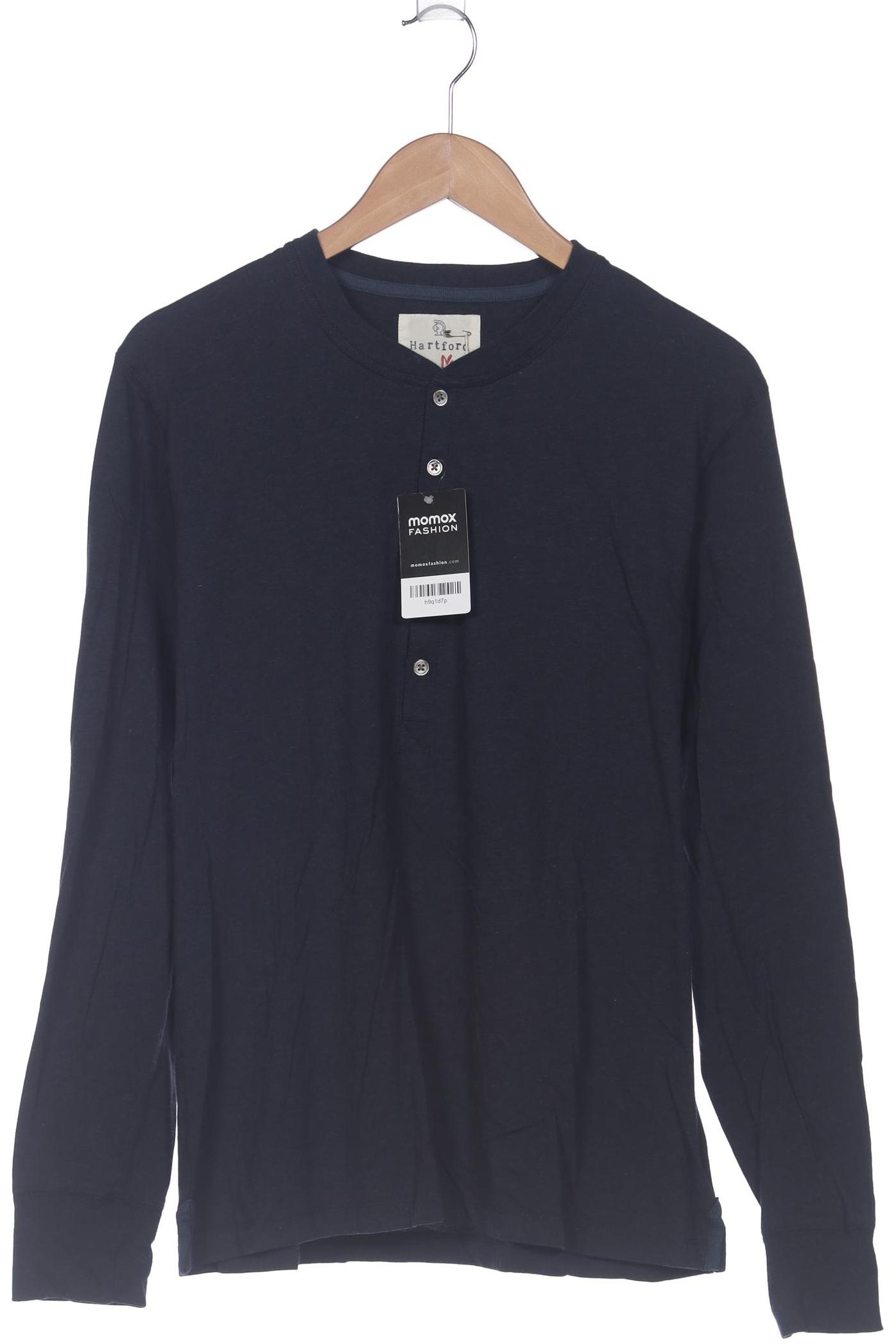 Thumbnail - Hartford Herren Langarmshirt, marineblau, Gr. 48