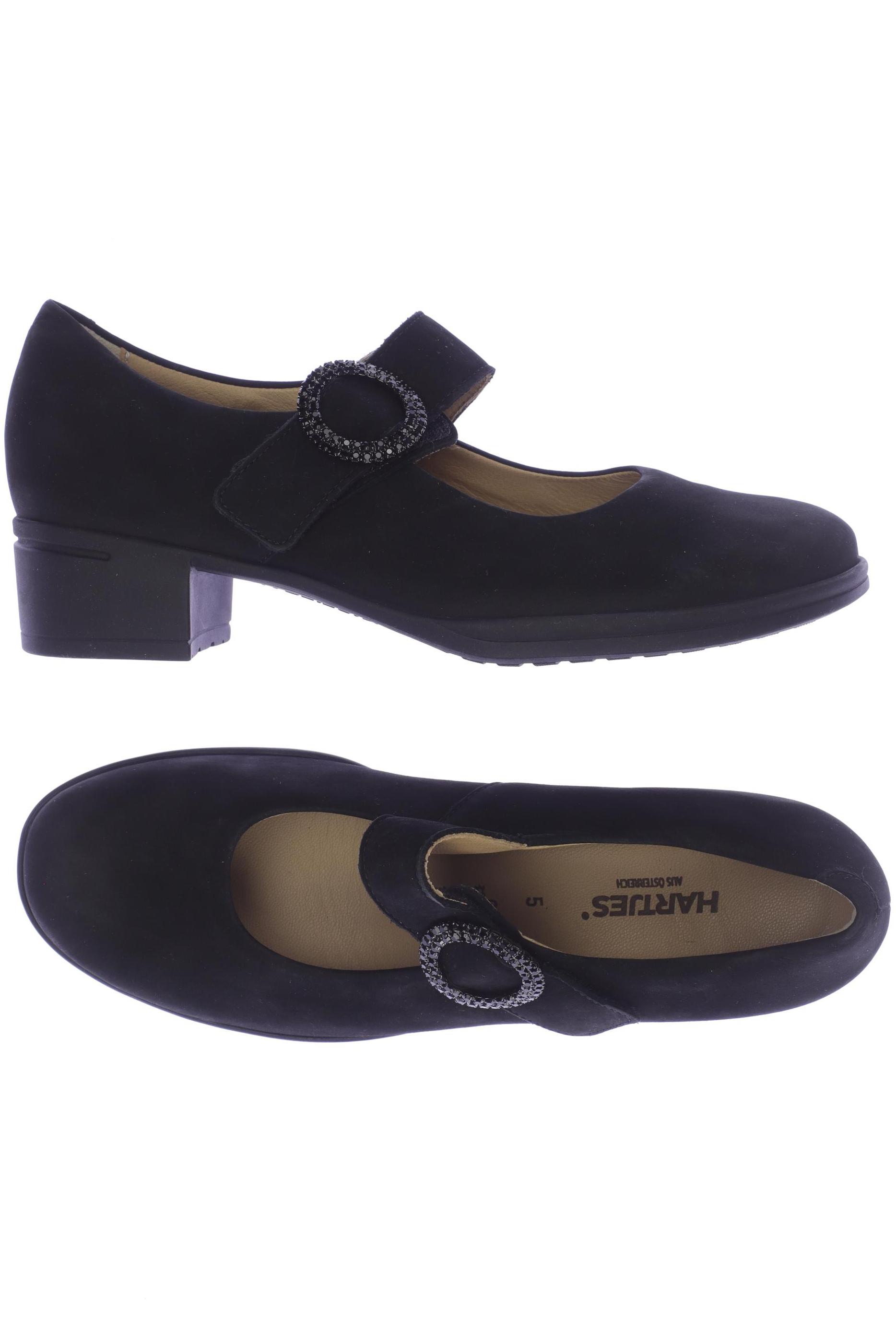 

Hartjes Damen Halbschuh, schwarz, Gr. 5