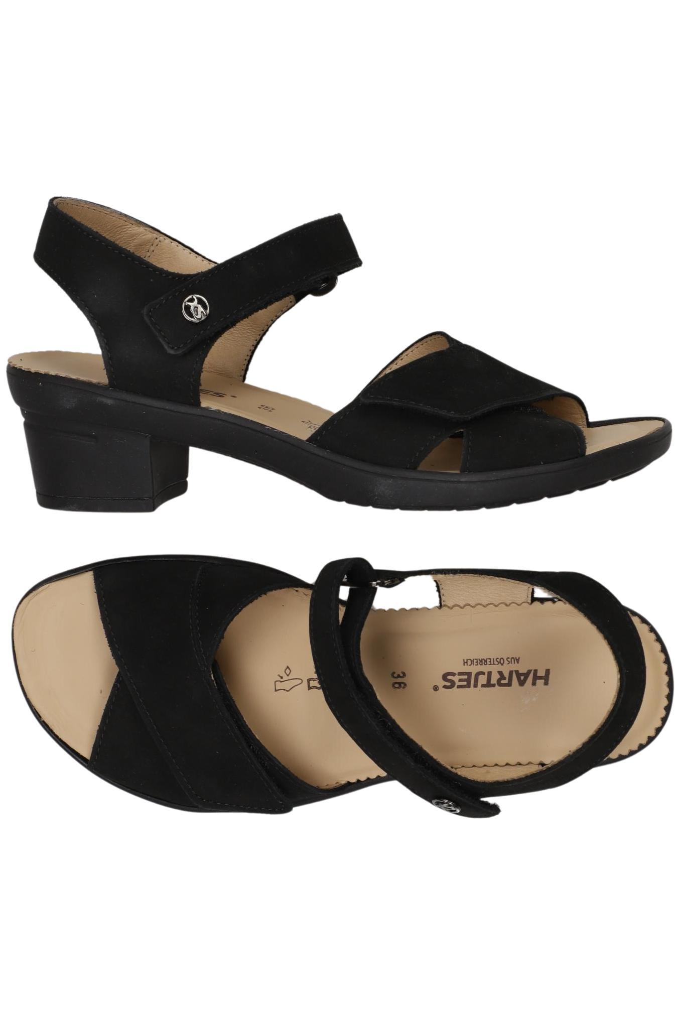 

Hartjes Damen Sandale, schwarz, Gr. 36