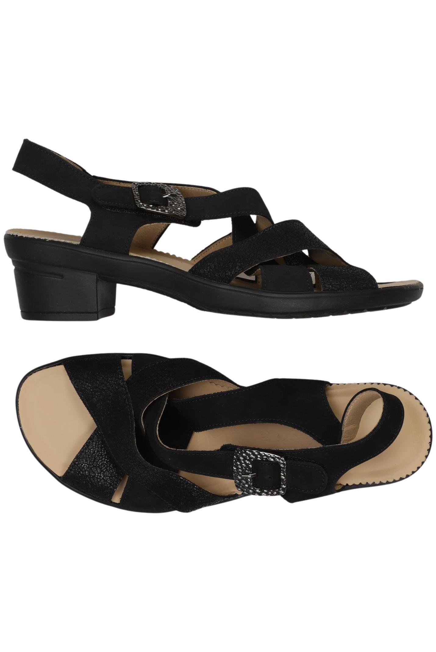 

Hartjes Damen Sandale, schwarz, Gr. 38