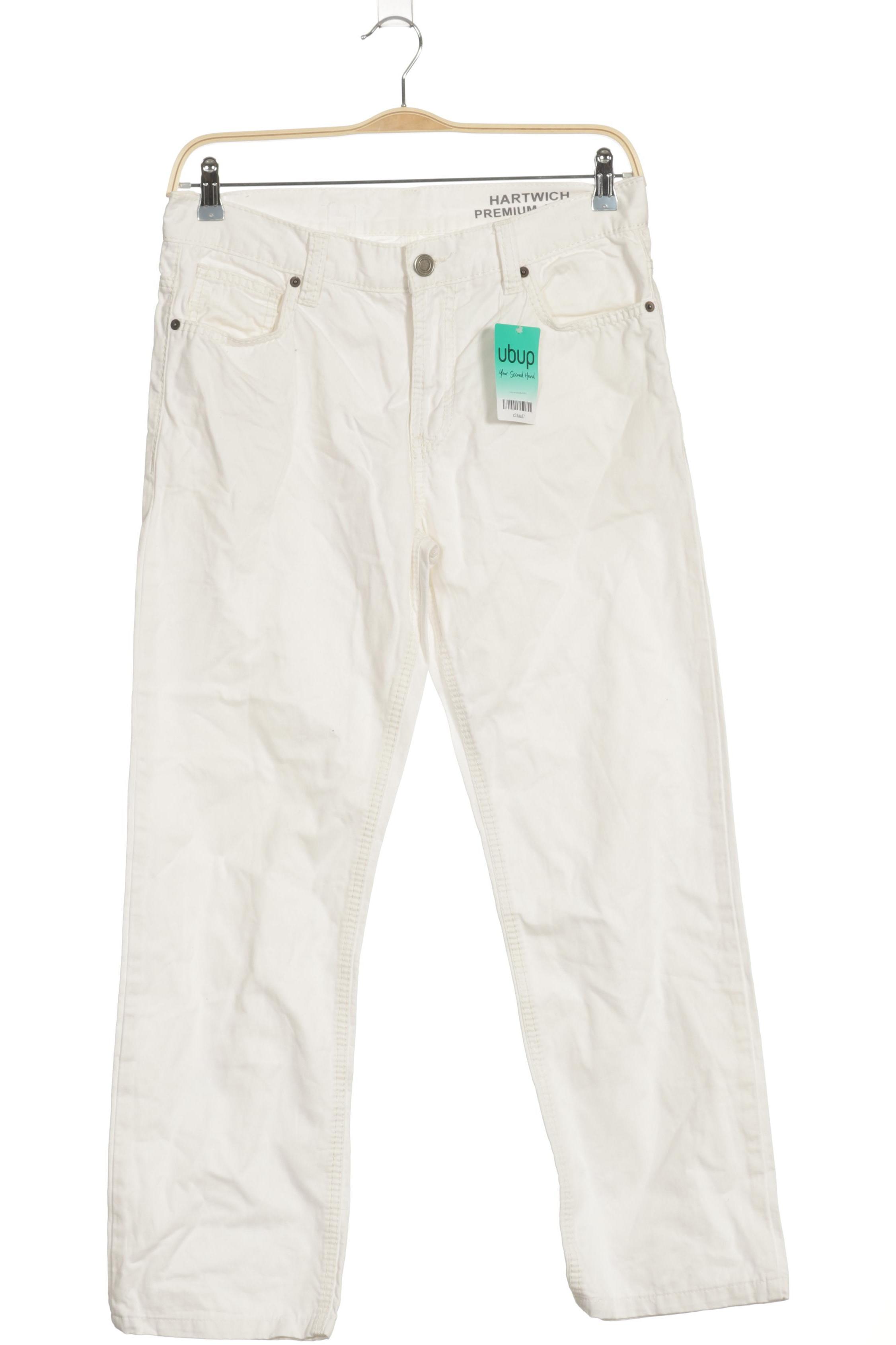 Thumbnail - Hartwich Herren Jeans, weiß, Gr. 34