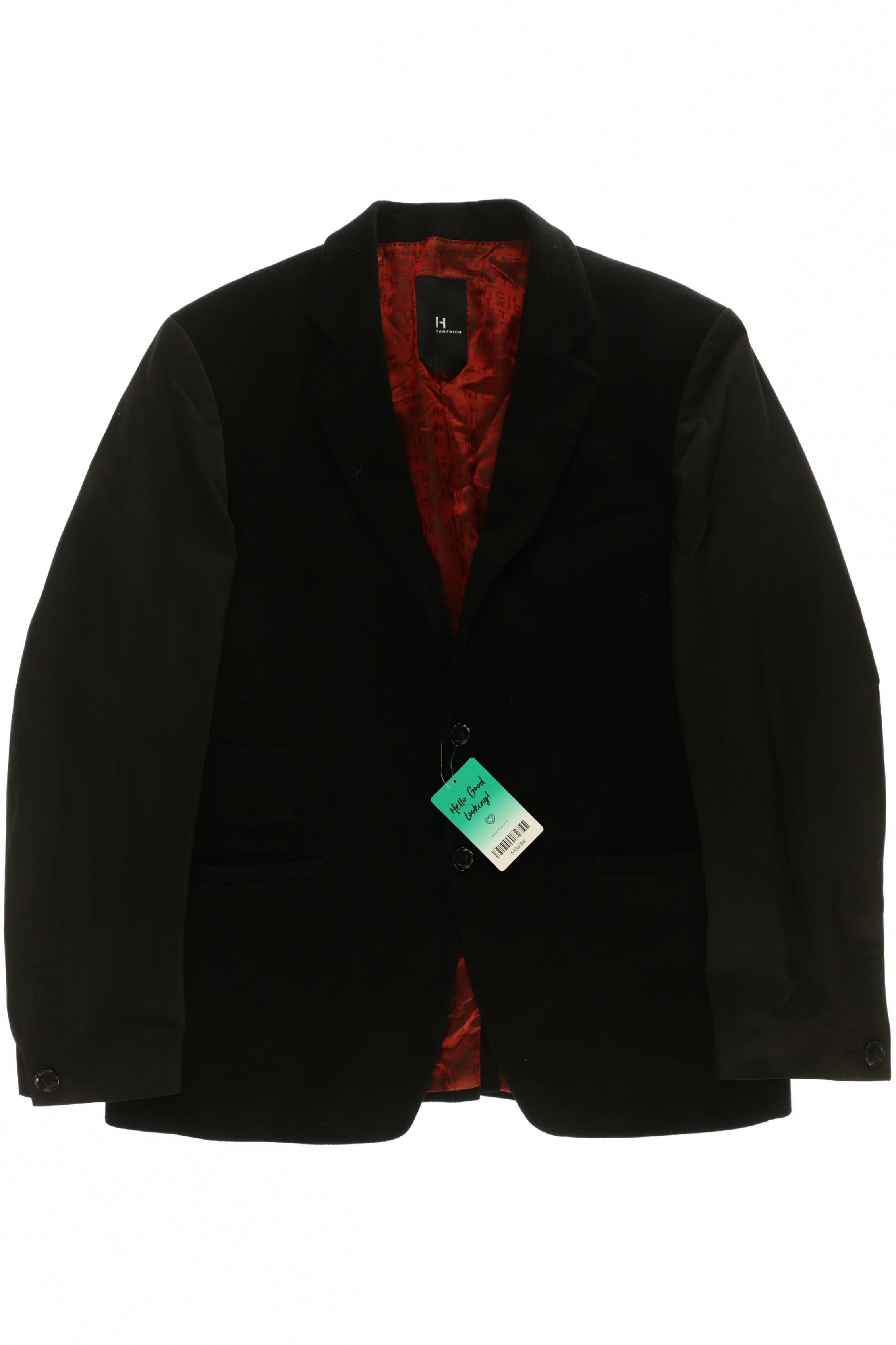 

Hartwich Herren Sakko, schwarz, Gr. 50