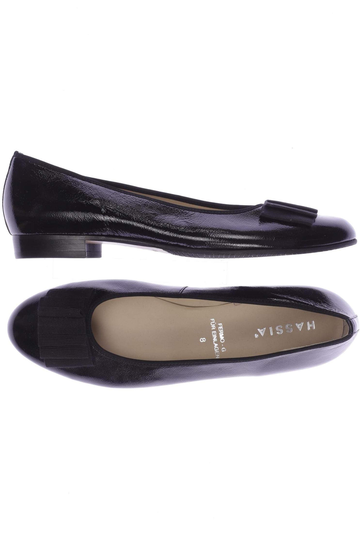 

HASSIA Damen Ballerinas, schwarz