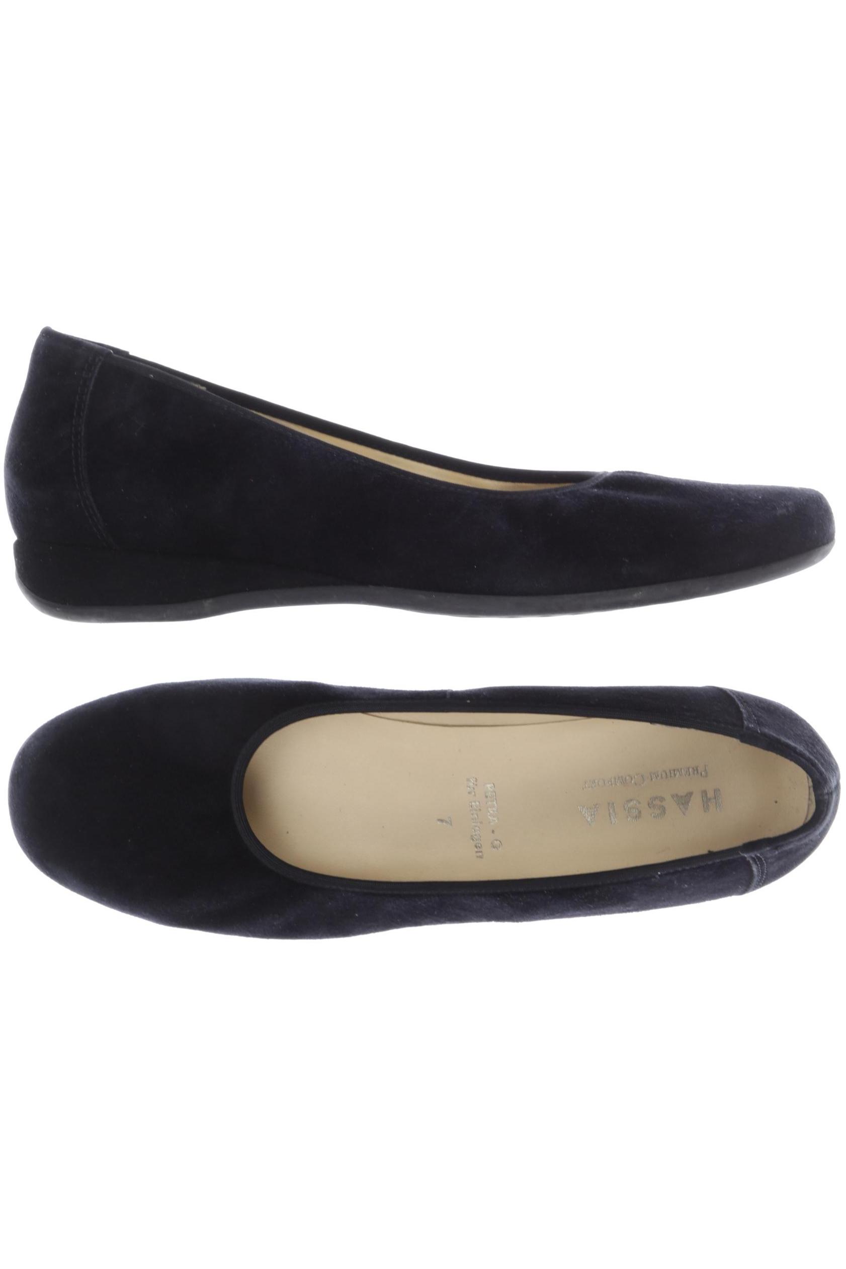 

Hassia Damen Ballerinas, schwarz, Gr. 7