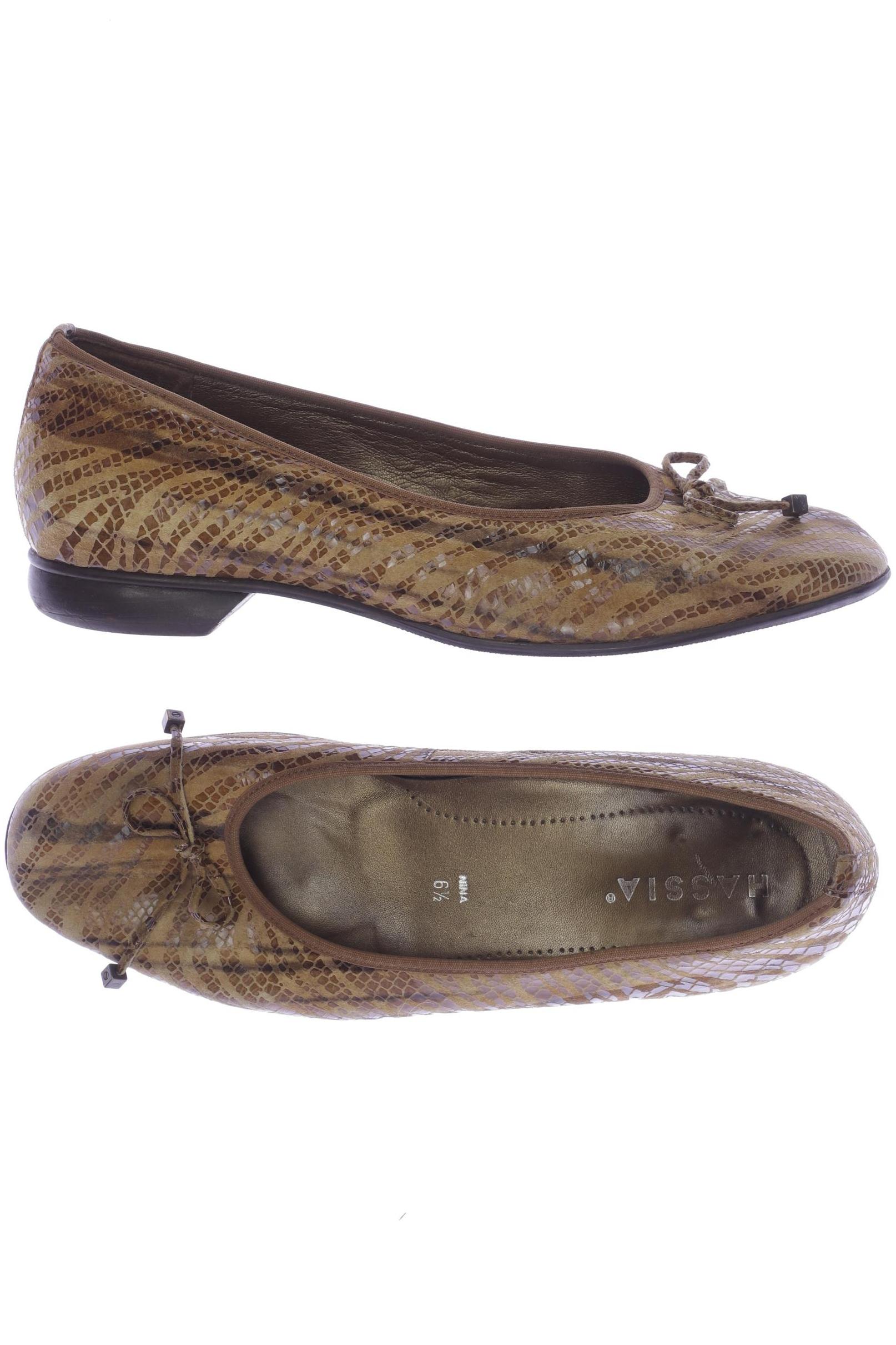 

HASSIA Damen Ballerinas, braun