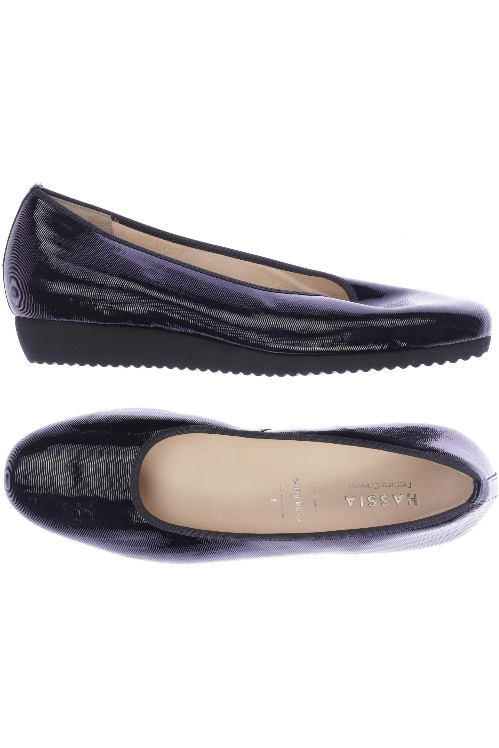 

Hassia Damen Ballerinas, schwarz, Gr. 6