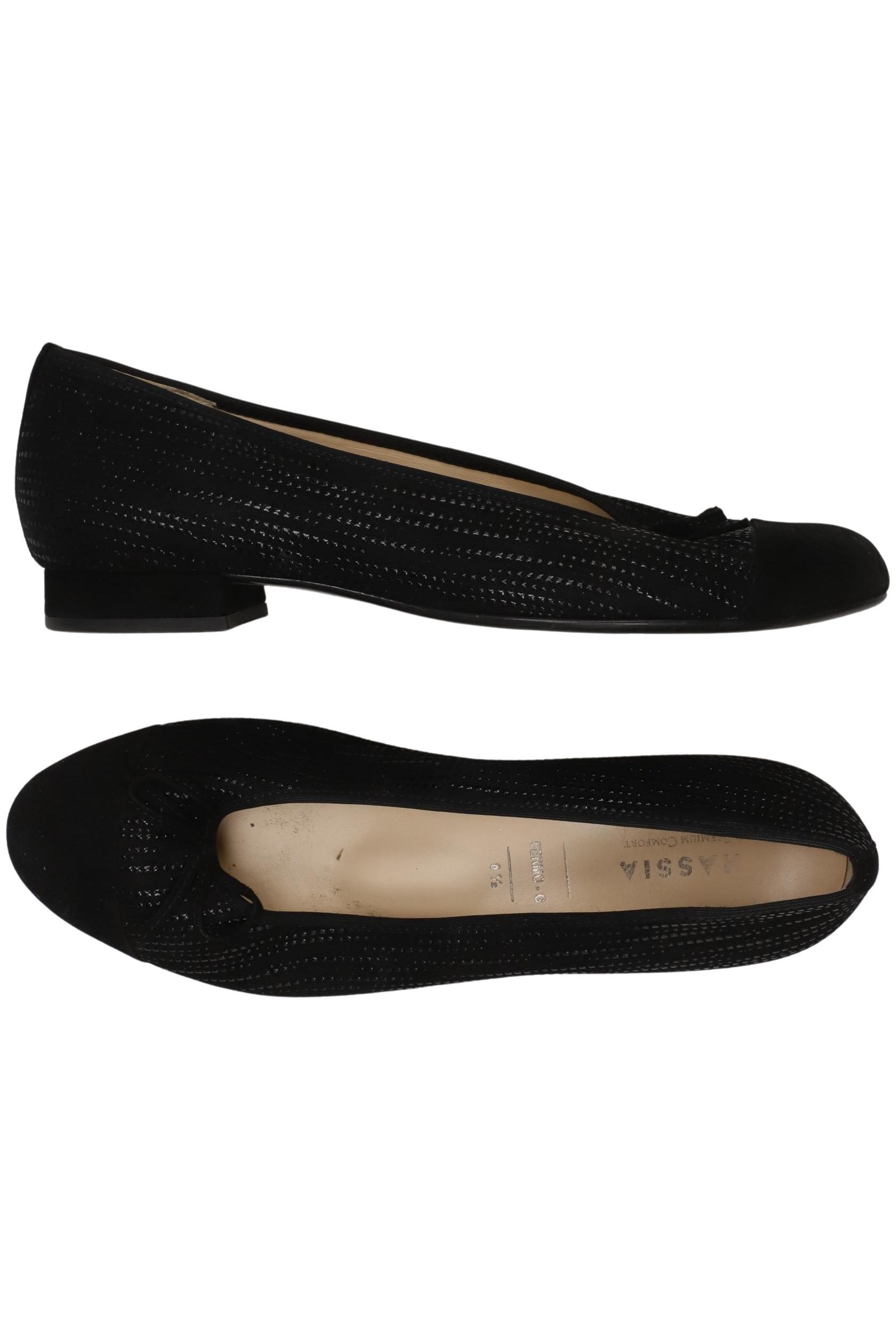 

Hassia Damen Ballerinas, schwarz, Gr. 6.5