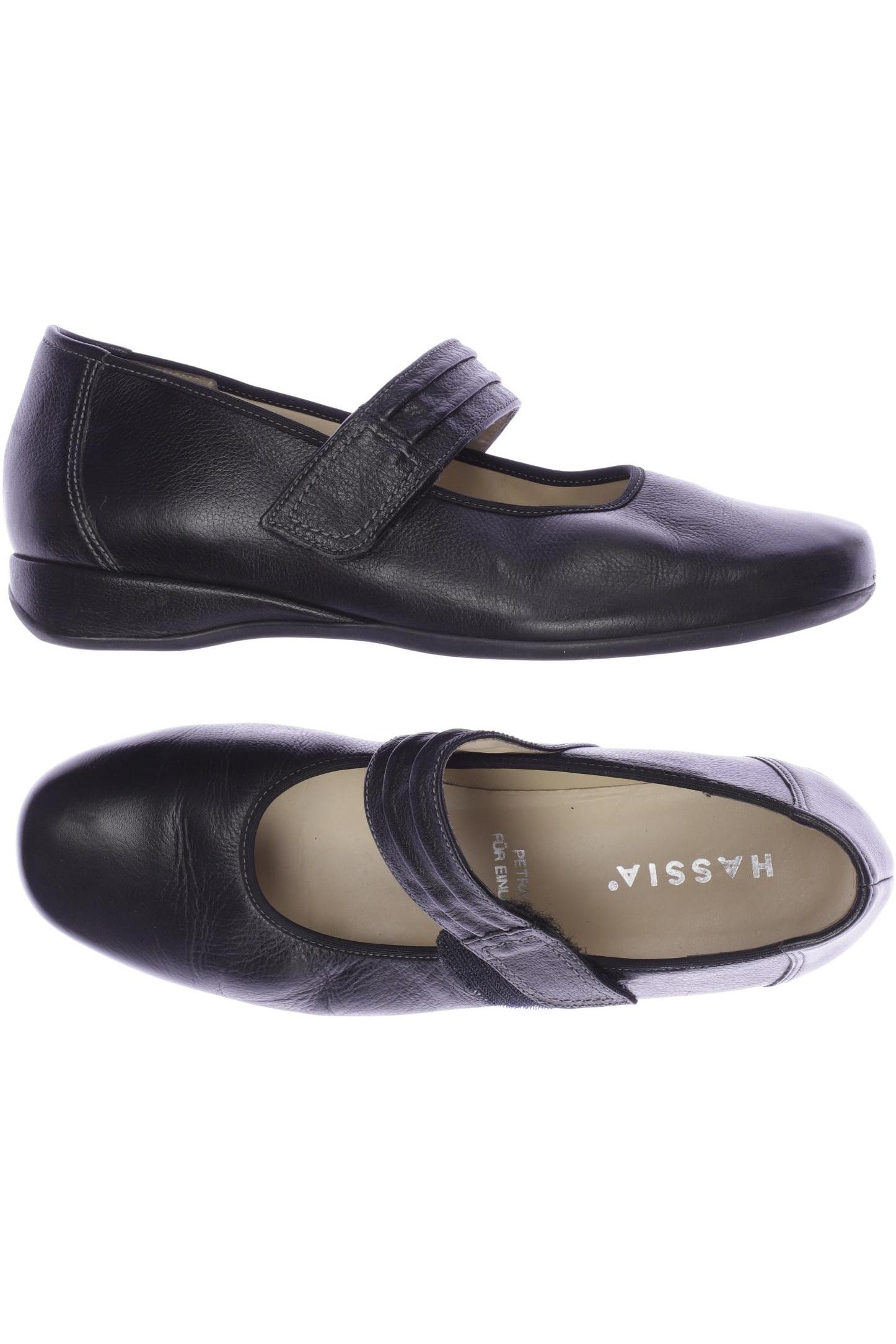 

Hassia Damen Ballerinas, schwarz, Gr. 5.5