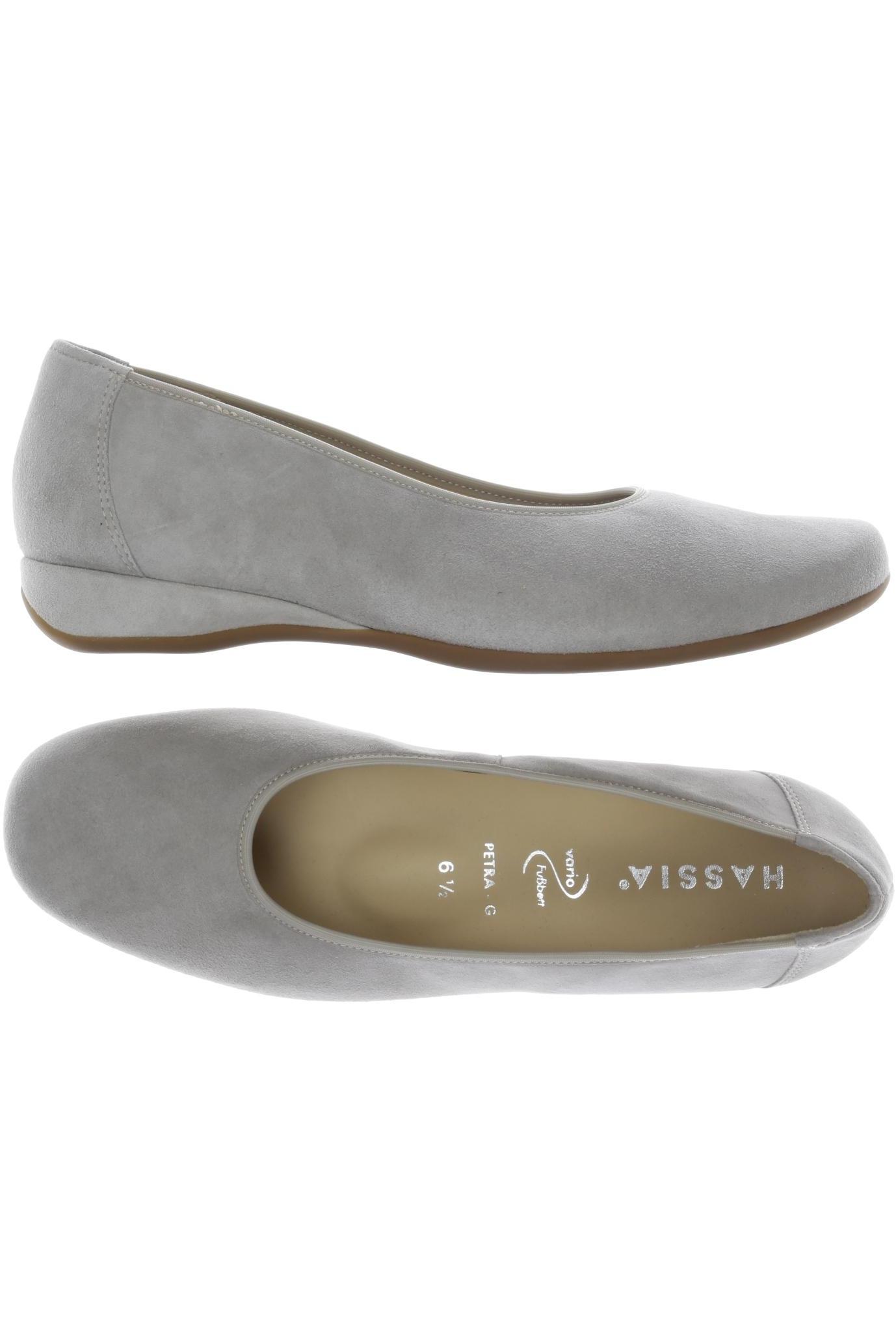 

Hassia Damen Ballerinas, grau, Gr. 6.5