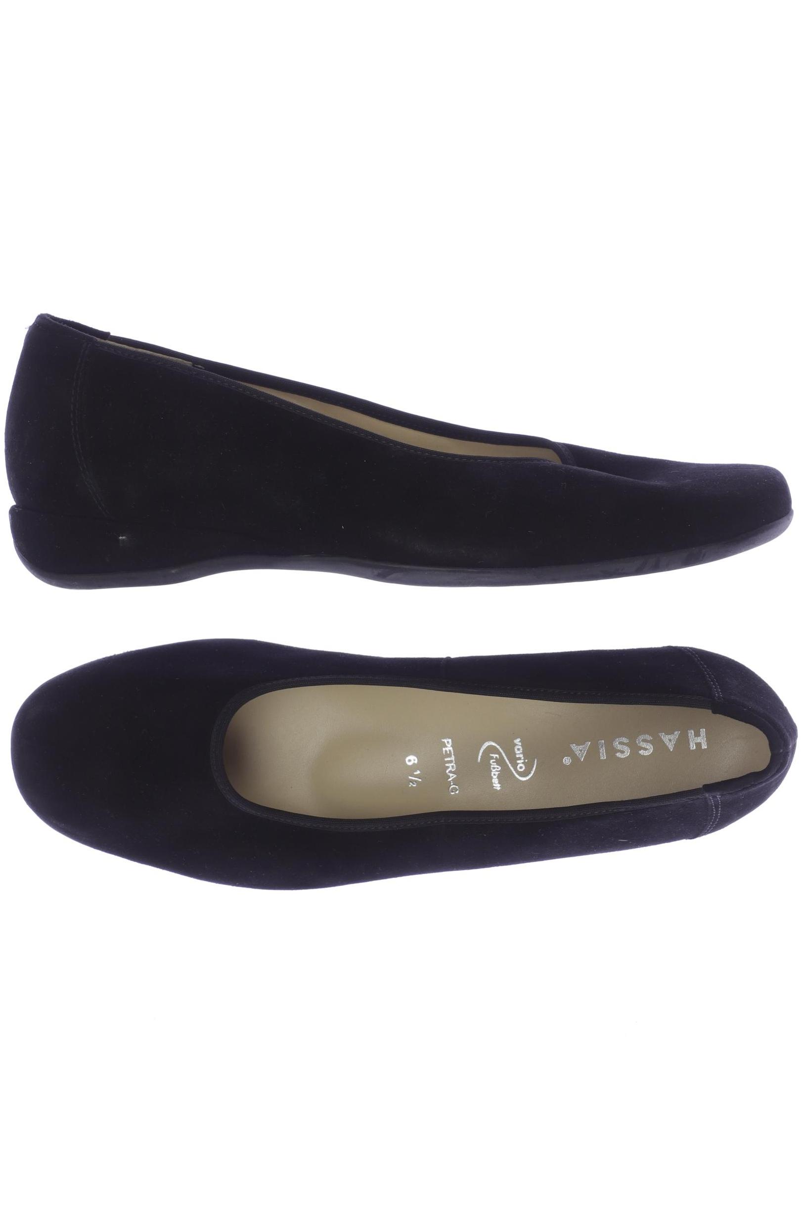 

Hassia Damen Ballerinas, schwarz, Gr. 6.5