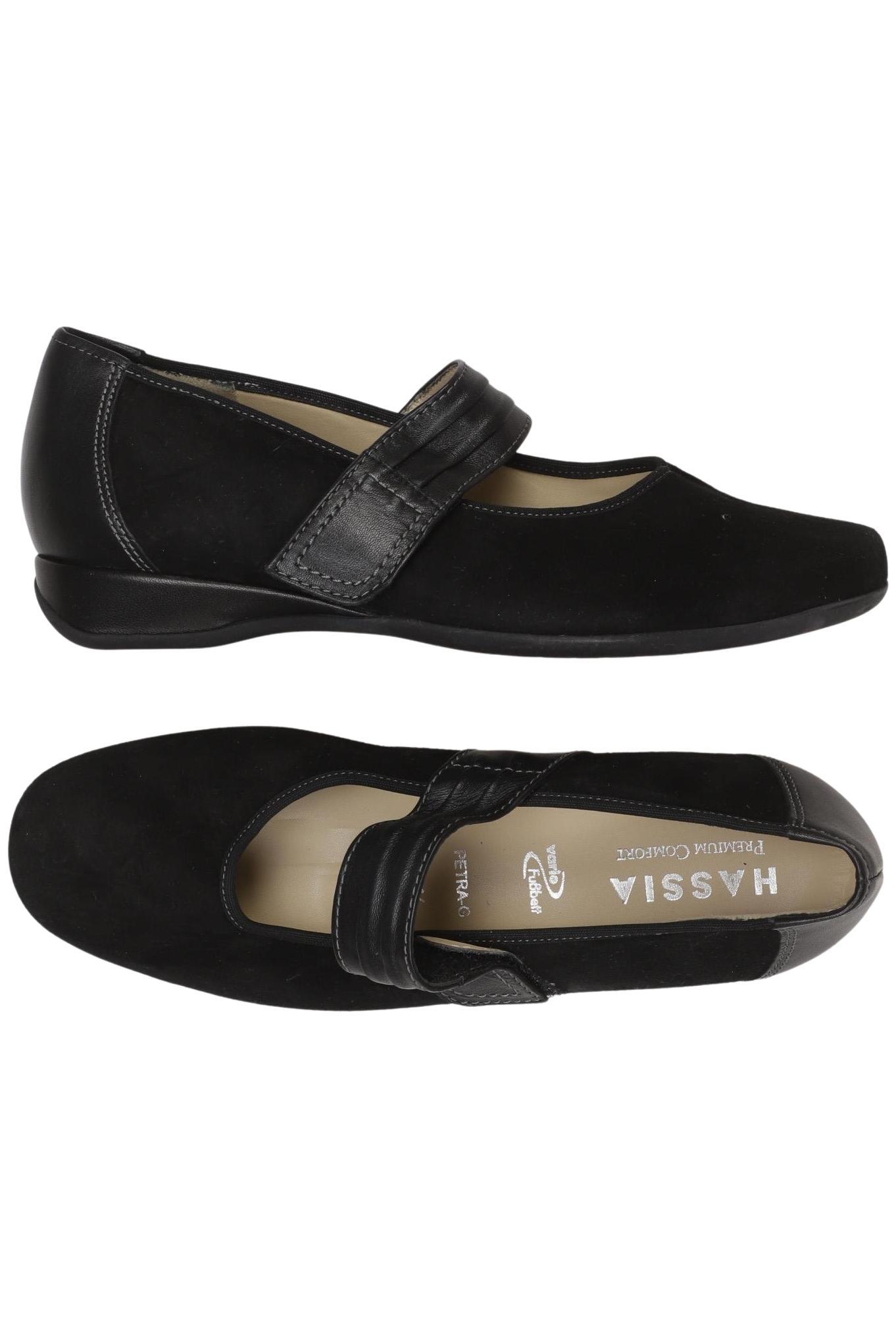 

Hassia Damen Ballerinas, schwarz, Gr. 4.5