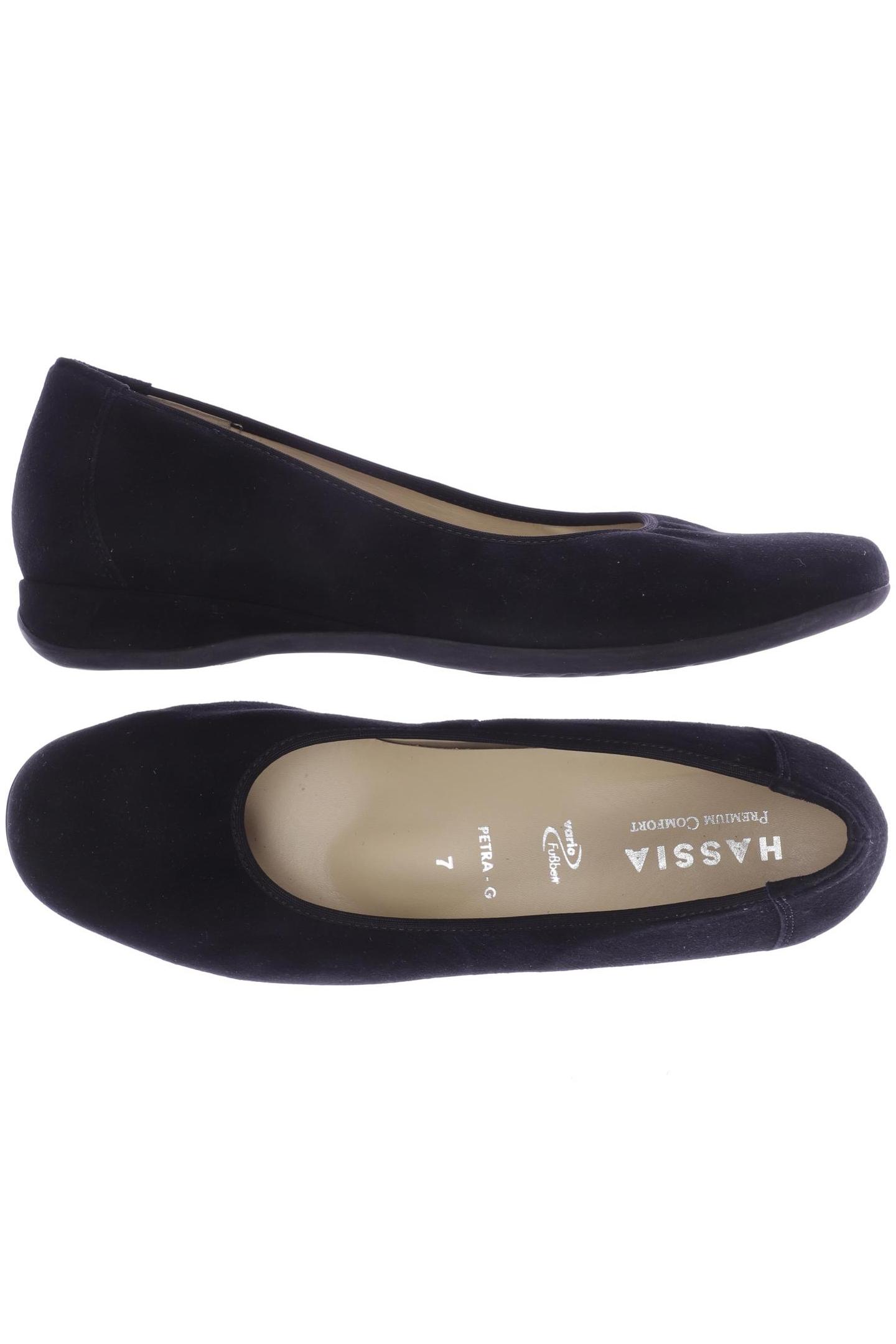 

HASSIA Damen Ballerinas, schwarz