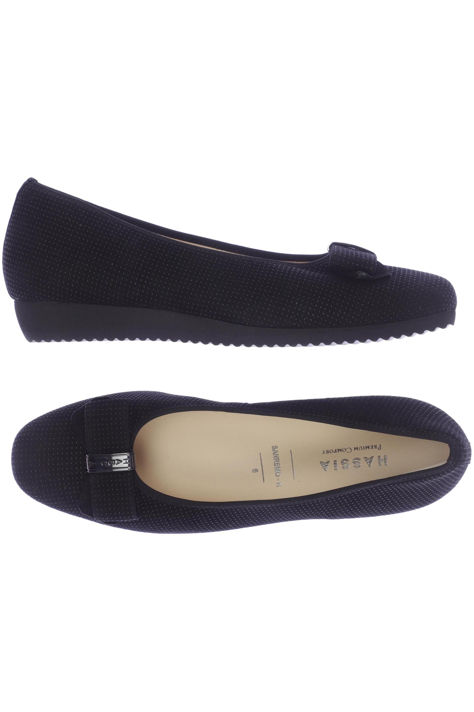 

Hassia Damen Ballerinas, schwarz, Gr. 6
