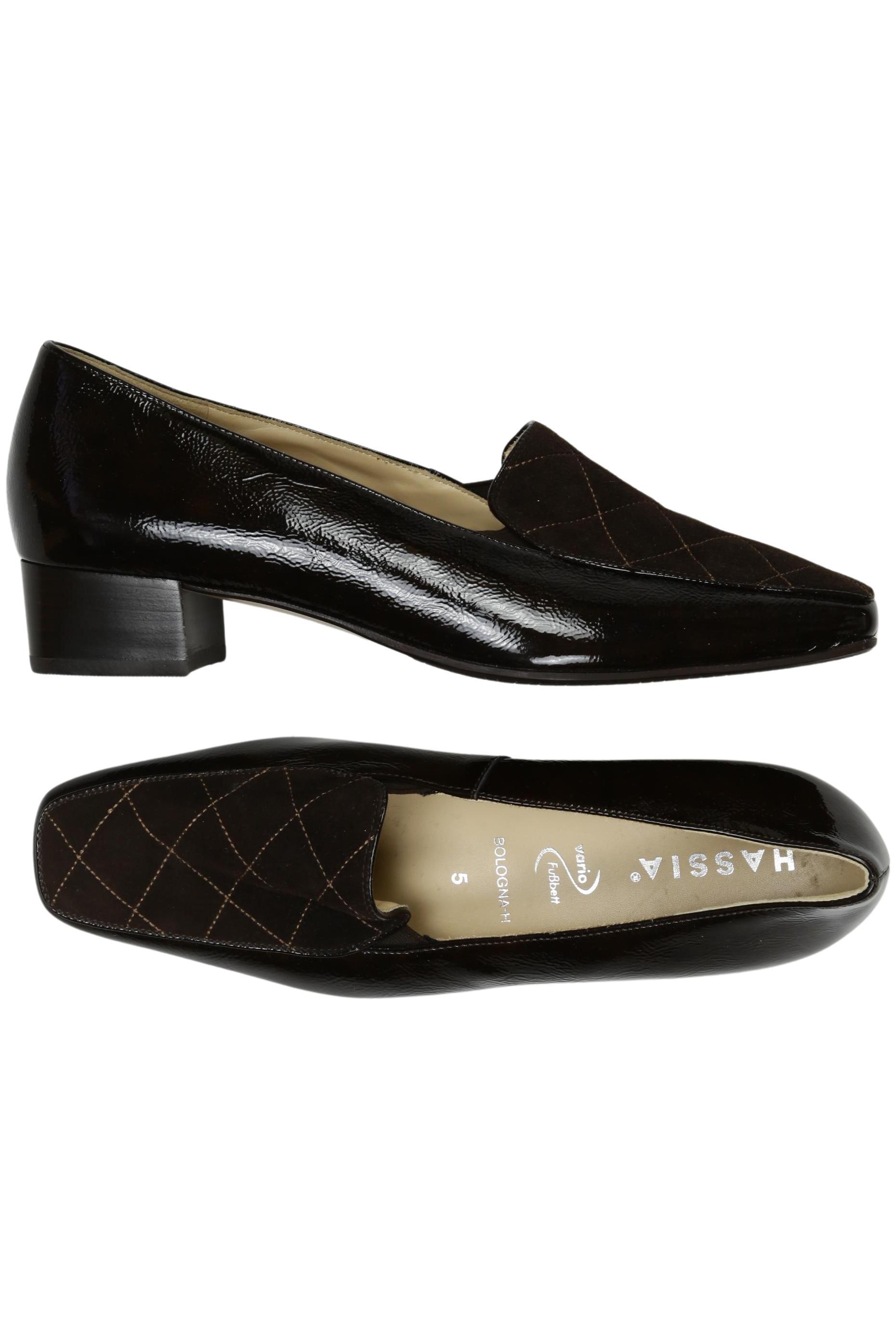 

Hassia Damen Ballerinas, braun, Gr. 6