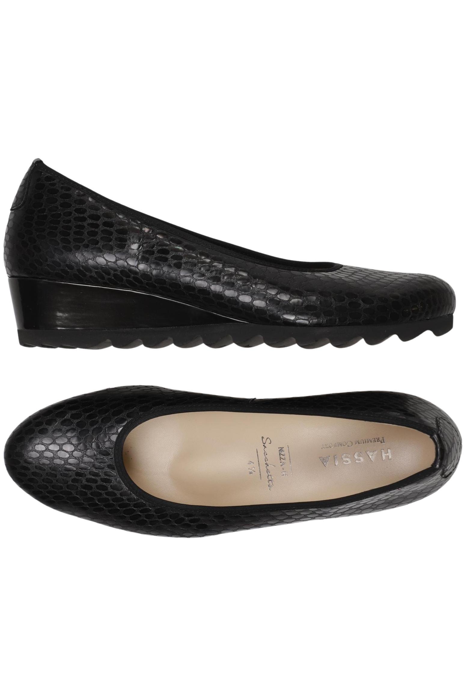 

Hassia Damen Ballerinas, schwarz, Gr. 4.5