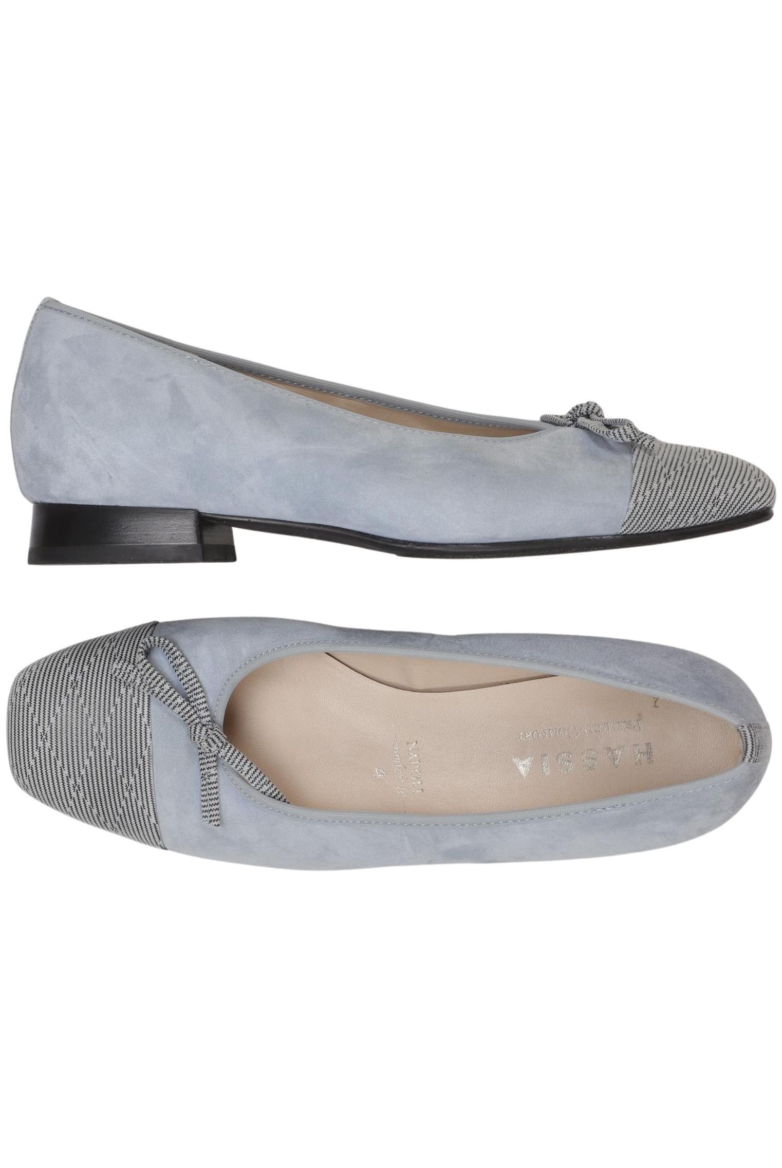 

Hassia Damen Ballerinas, hellblau, Gr. 4