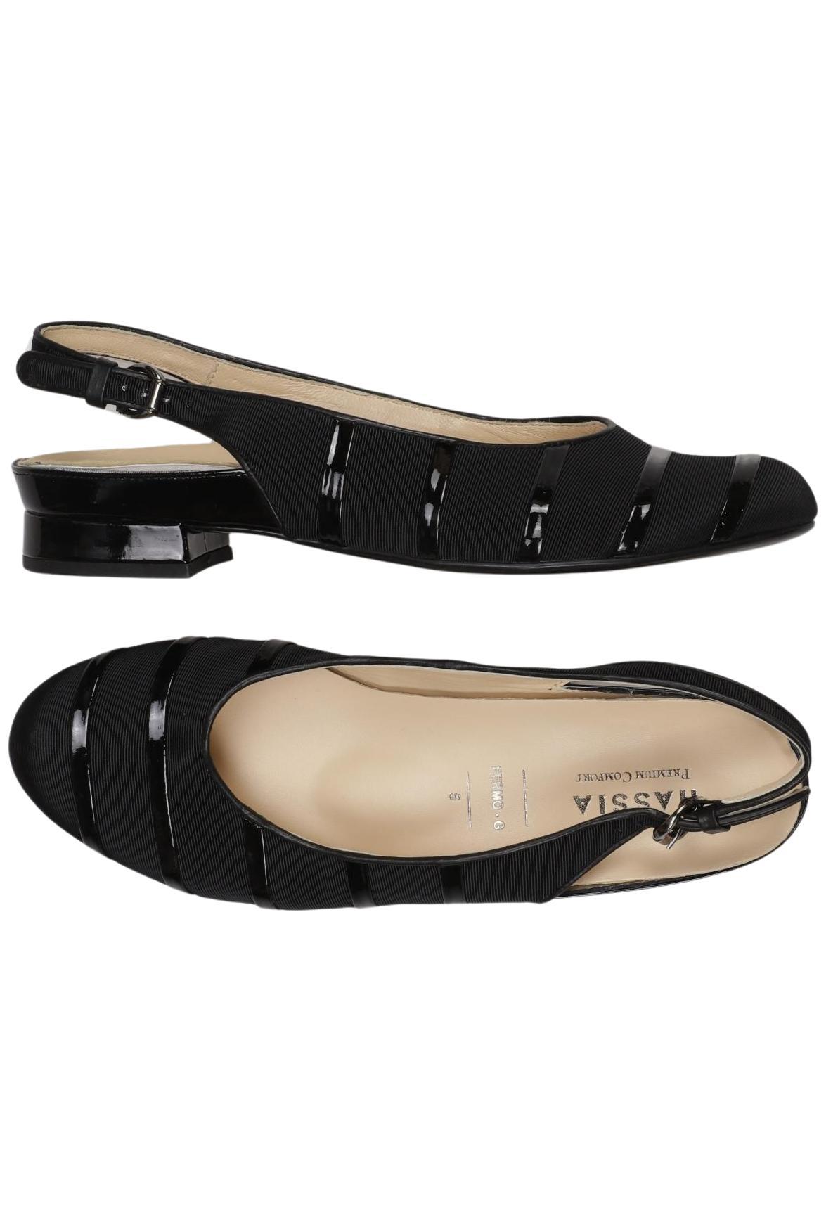 

Hassia Damen Ballerinas, schwarz, Gr. 5