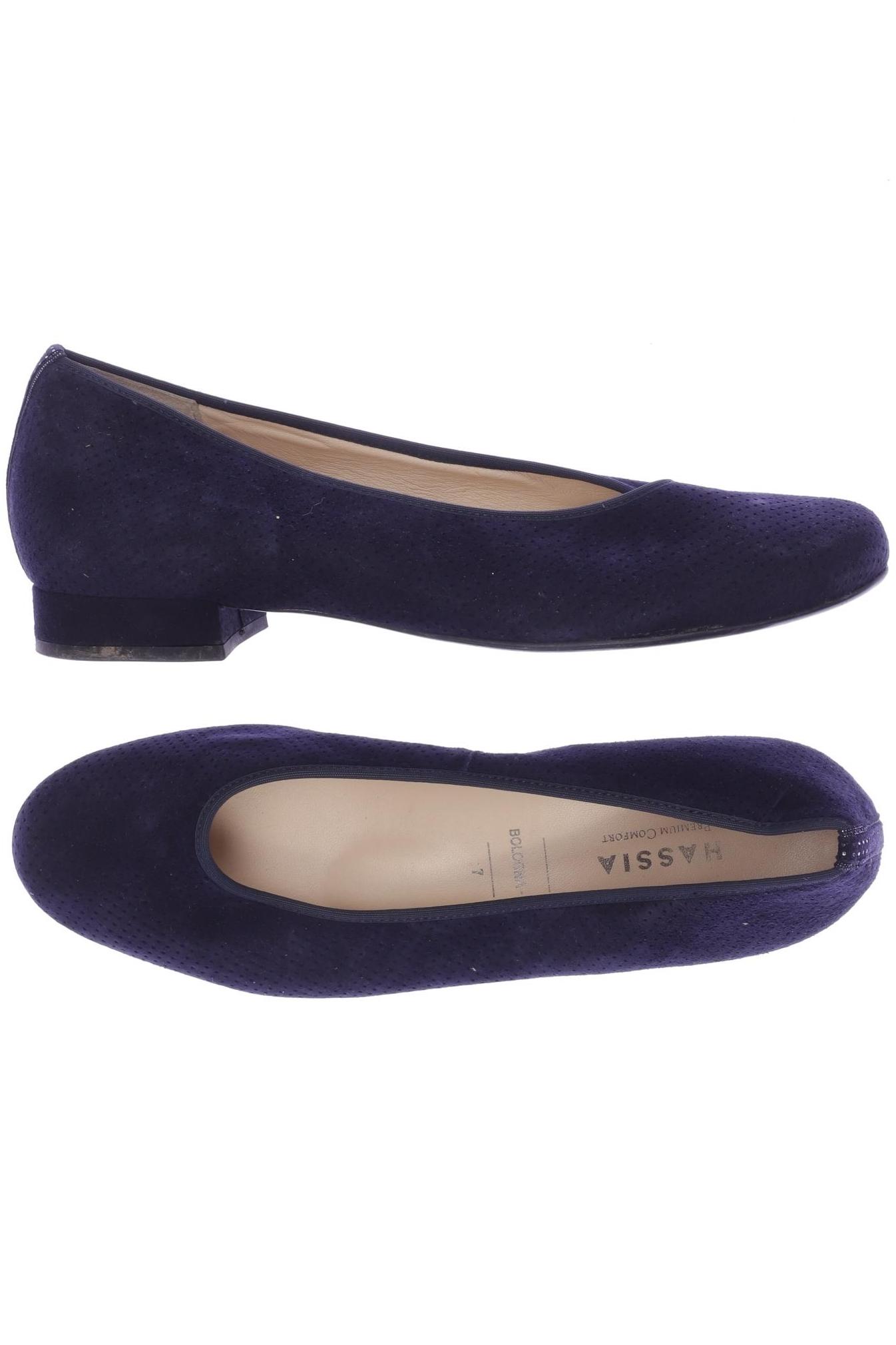 

Hassia Damen Ballerinas, marineblau, Gr. 7