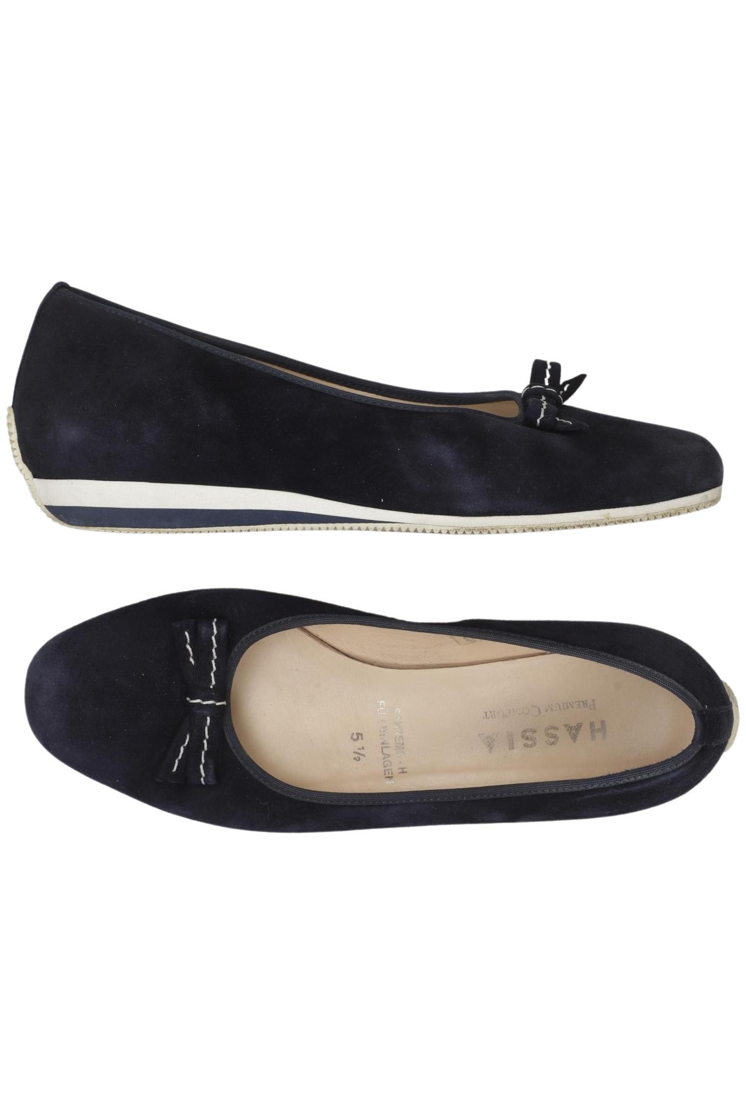 

Hassia Damen Ballerinas, marineblau, Gr. 5.5