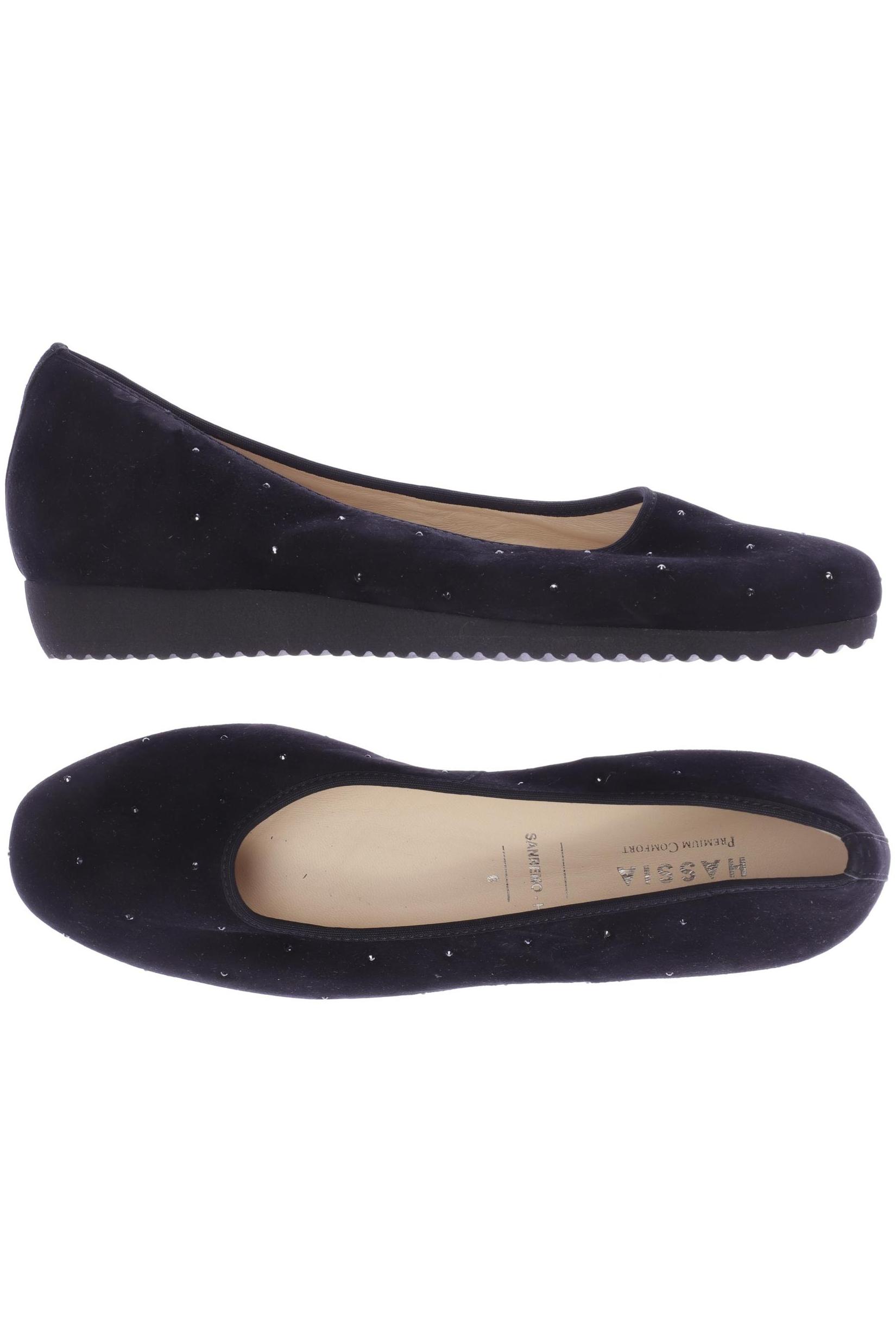 

Hassia Damen Ballerinas, schwarz, Gr. 6