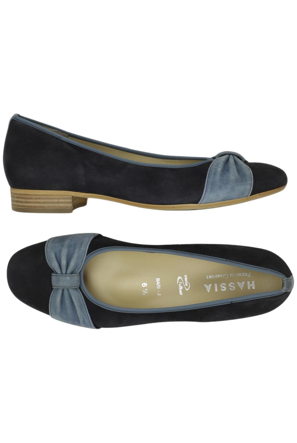 

Hassia Damen Ballerinas, marineblau, Gr. 6.5