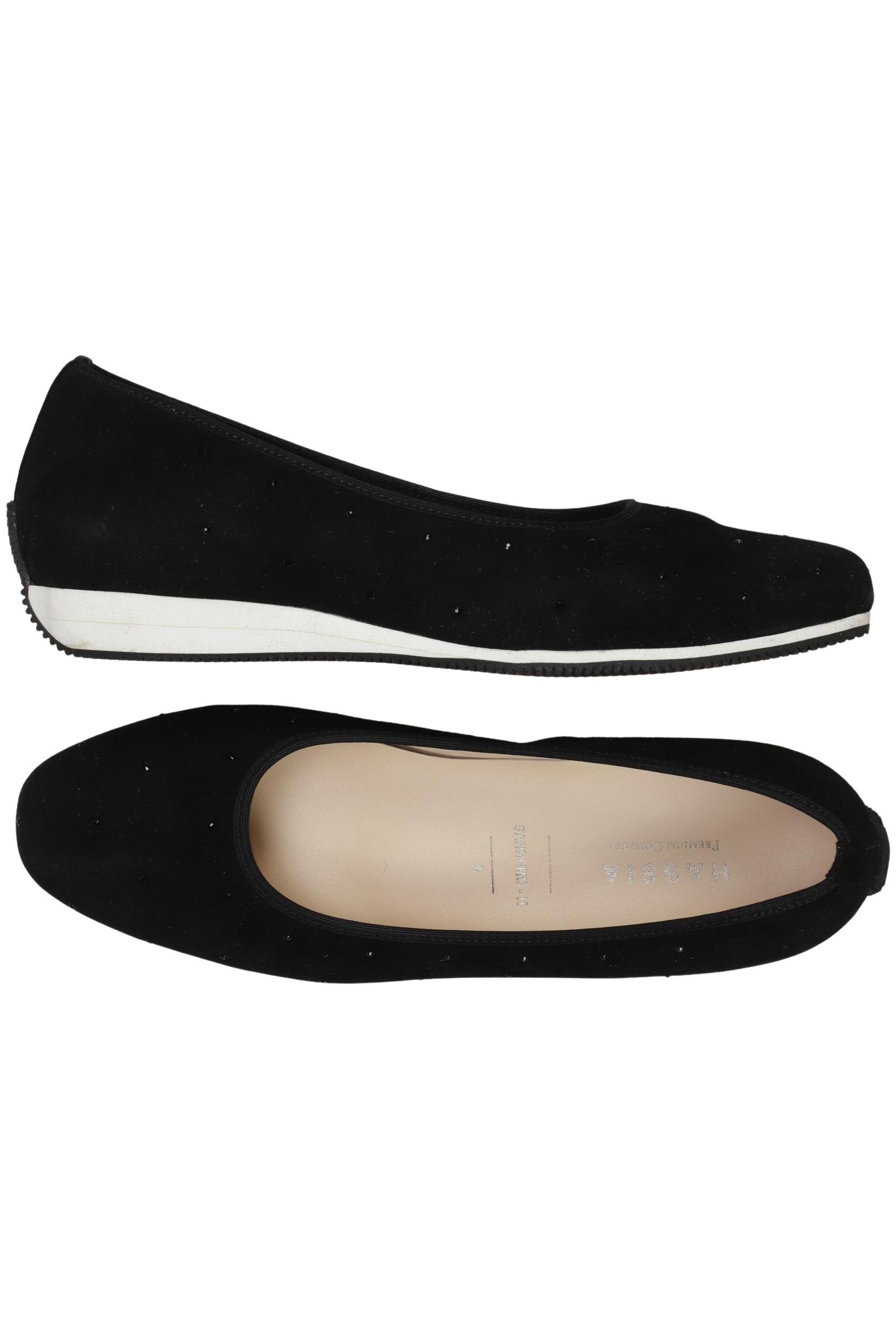 

Hassia Damen Ballerinas, schwarz, Gr. 6
