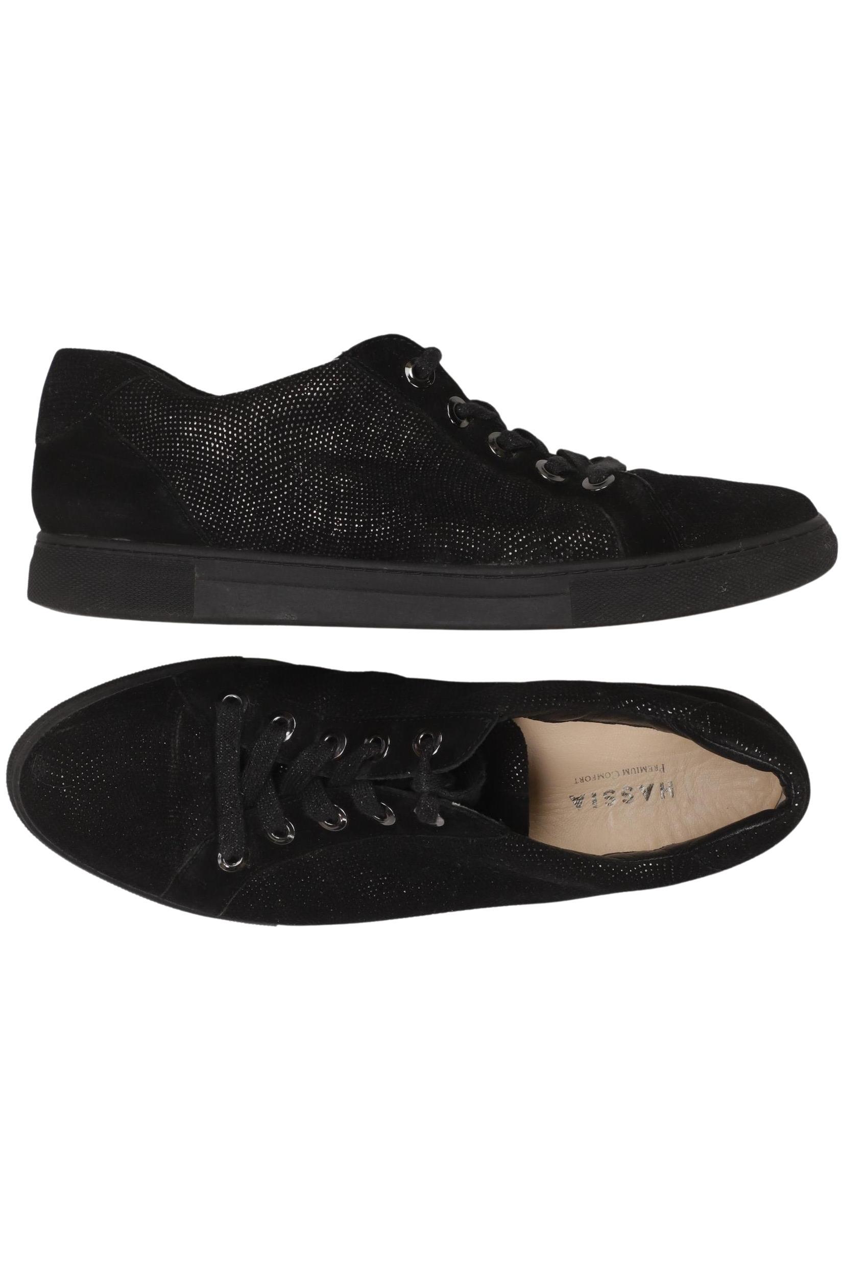 

Hassia Damen Halbschuh, schwarz, Gr. 8