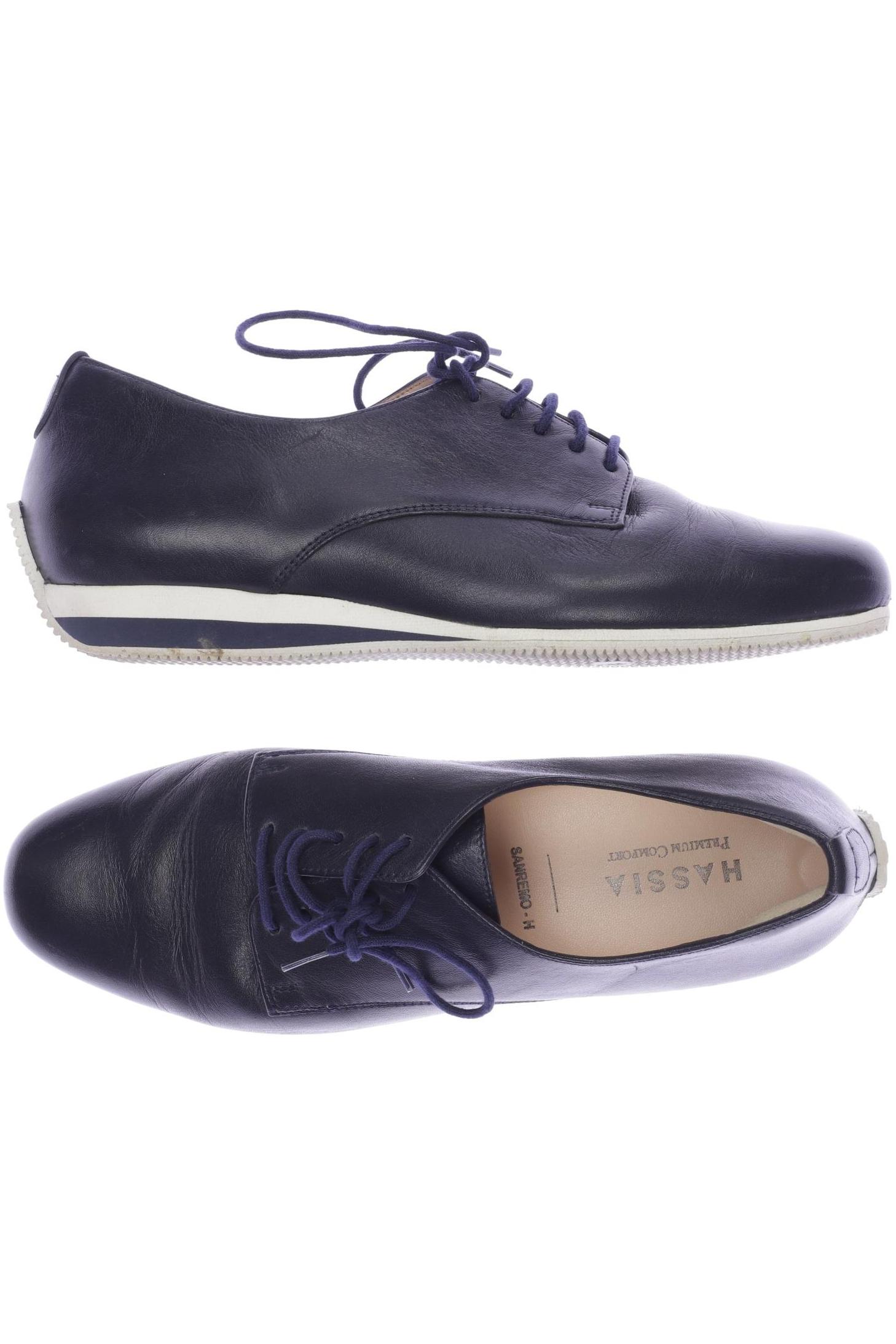 

Hassia Damen Halbschuh, marineblau, Gr. 5