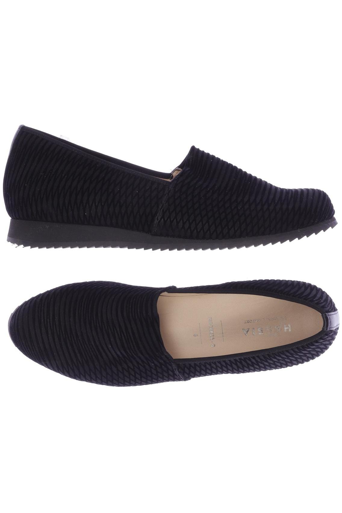 

Hassia Damen Halbschuh, schwarz, Gr. 6