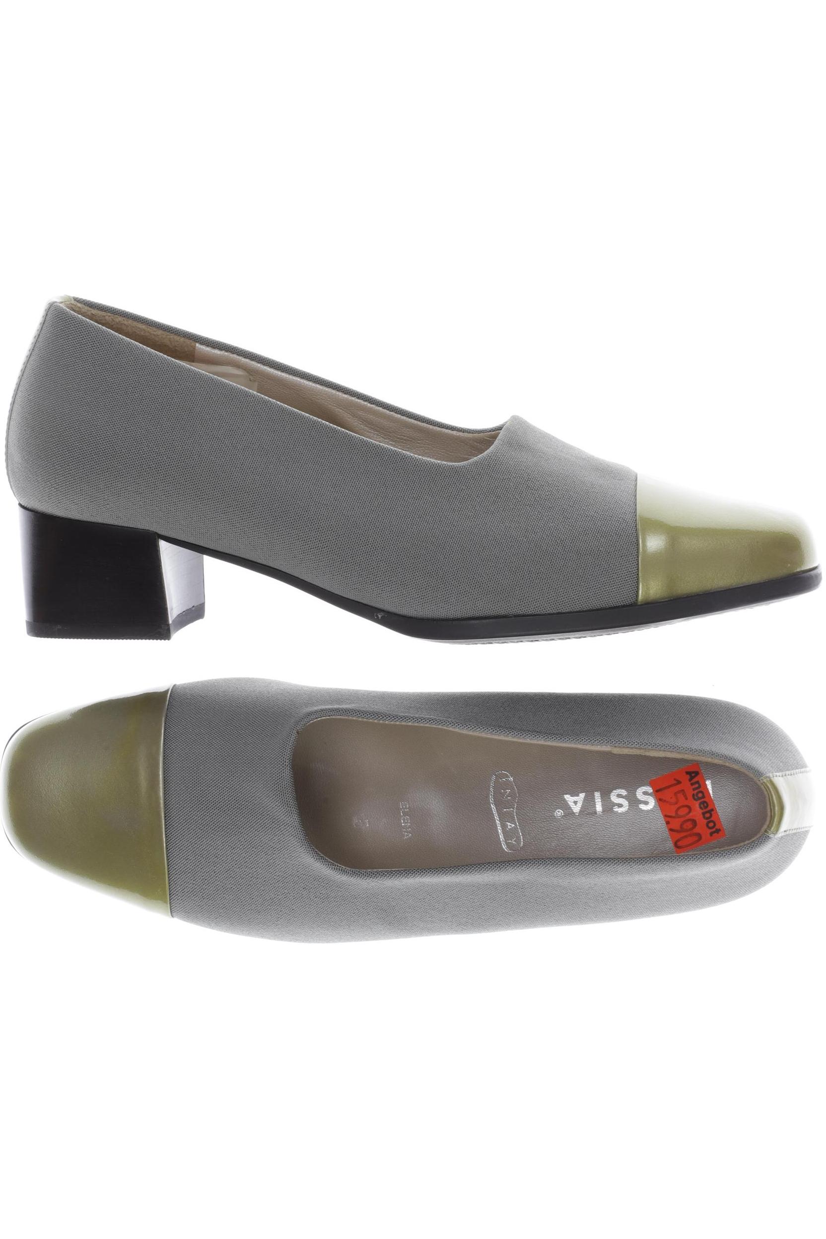 

Hassia Damen Halbschuh, grün, Gr. 5