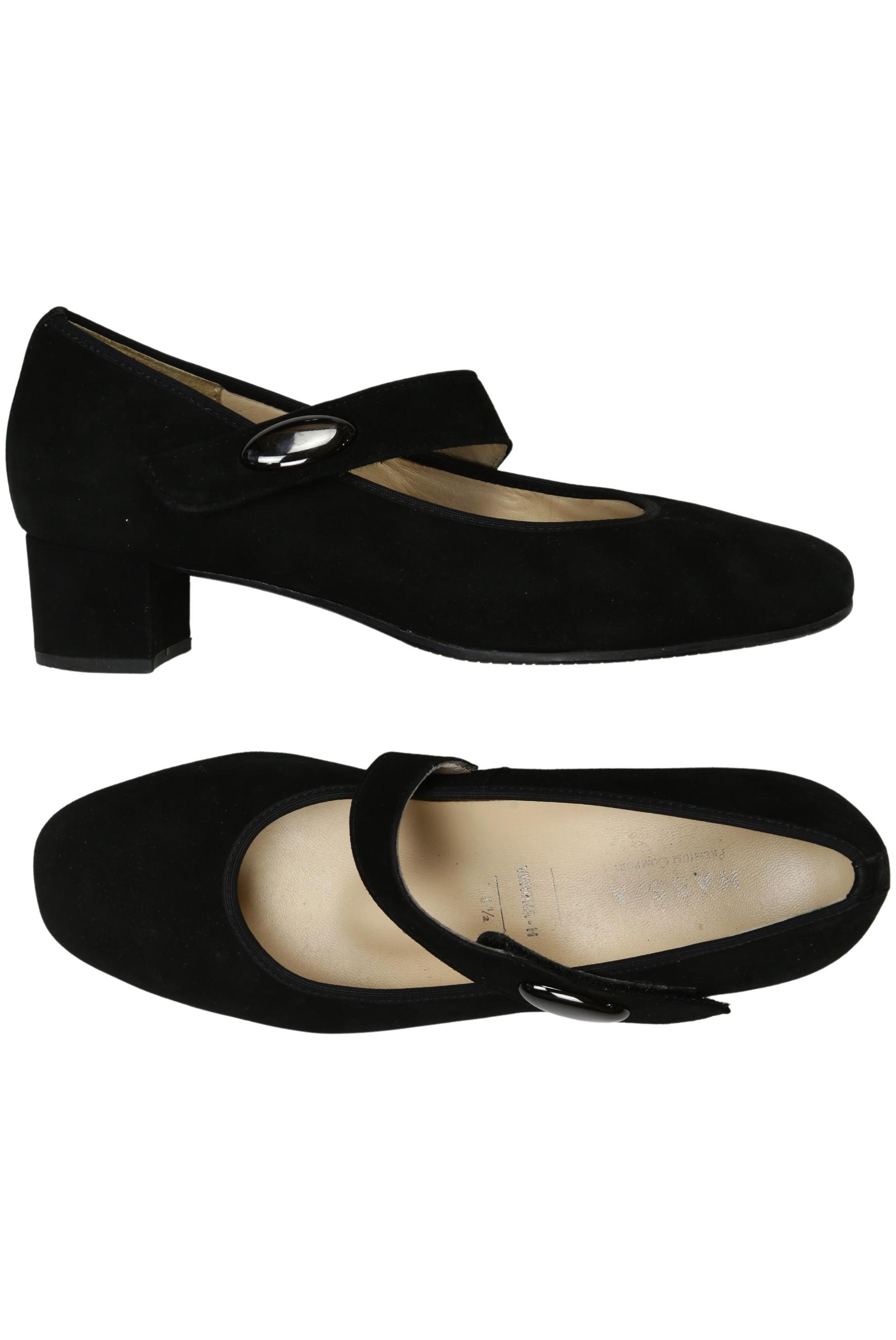 

Hassia Damen Halbschuh, schwarz, Gr. 5.5