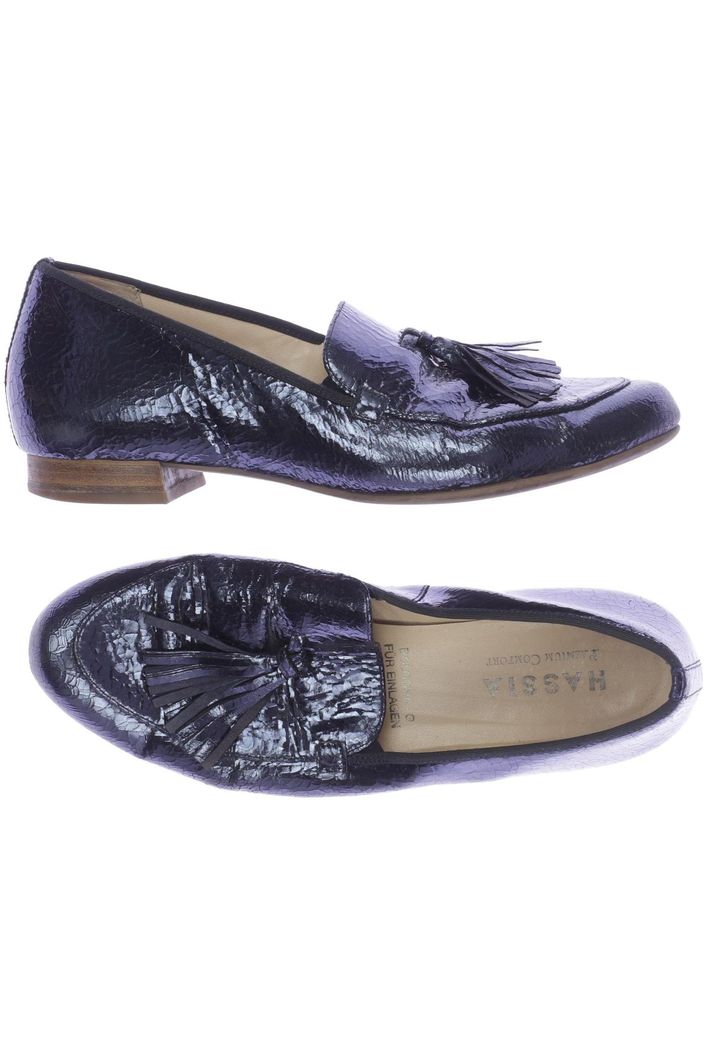

Hassia Damen Halbschuh, marineblau, Gr. 5.5