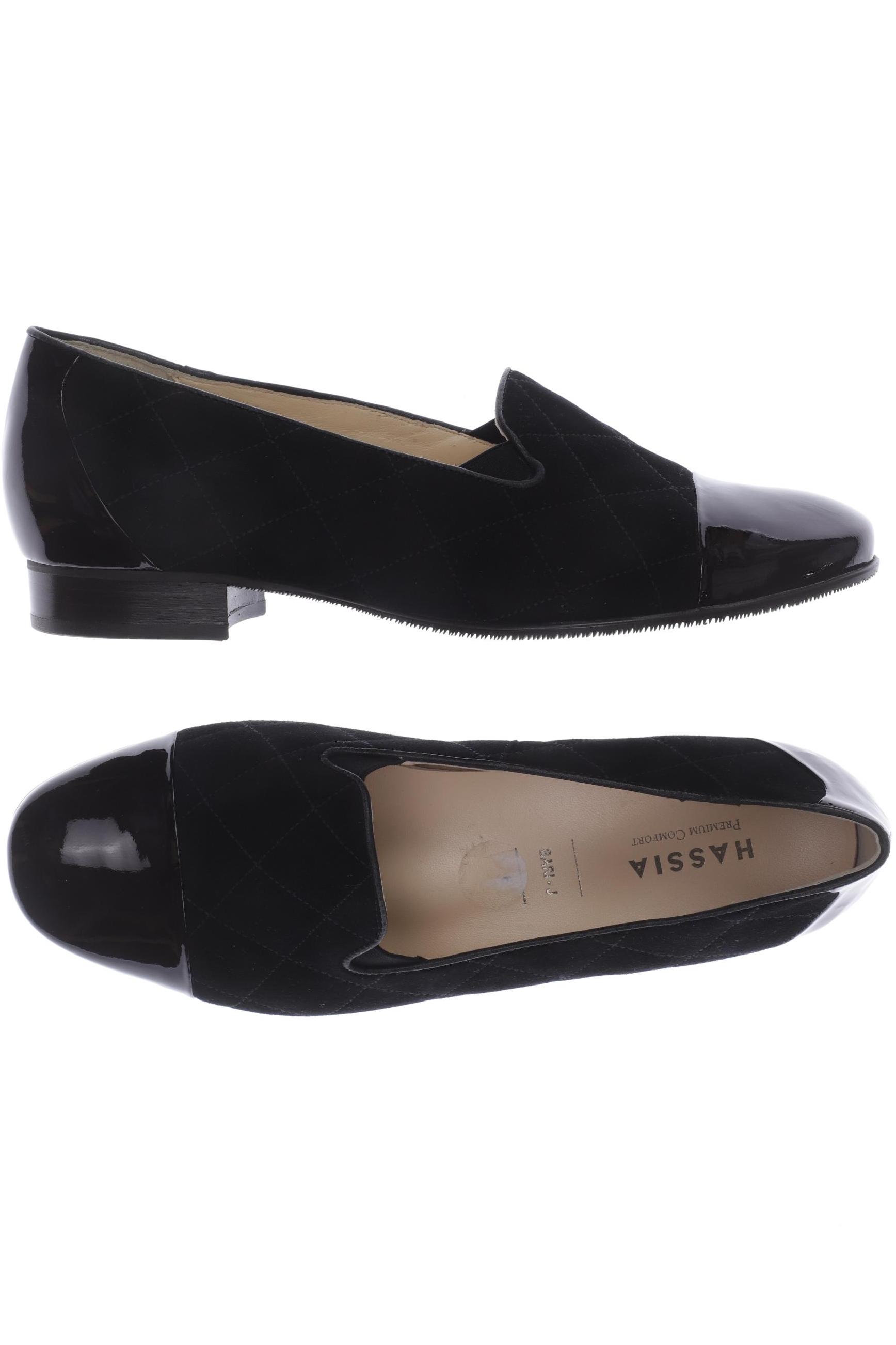 

HASSIA Damen Halbschuh, schwarz