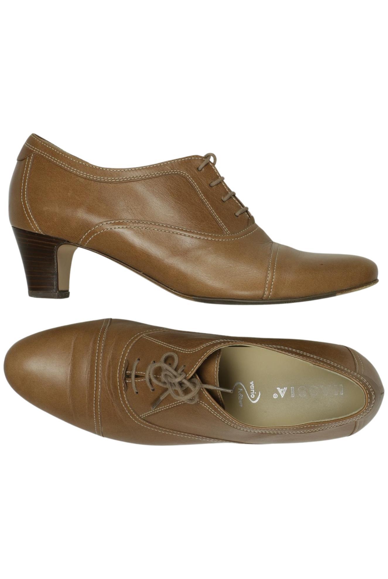 

Hassia Damen Halbschuh, braun, Gr. 7