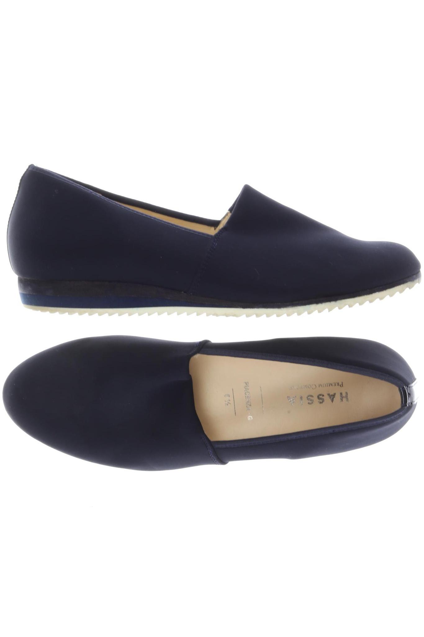

Hassia Damen Halbschuh, marineblau, Gr. 5.5
