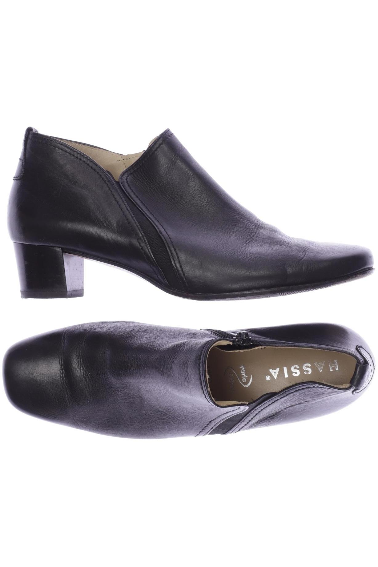 

Hassia Damen Halbschuh, schwarz, Gr. 5
