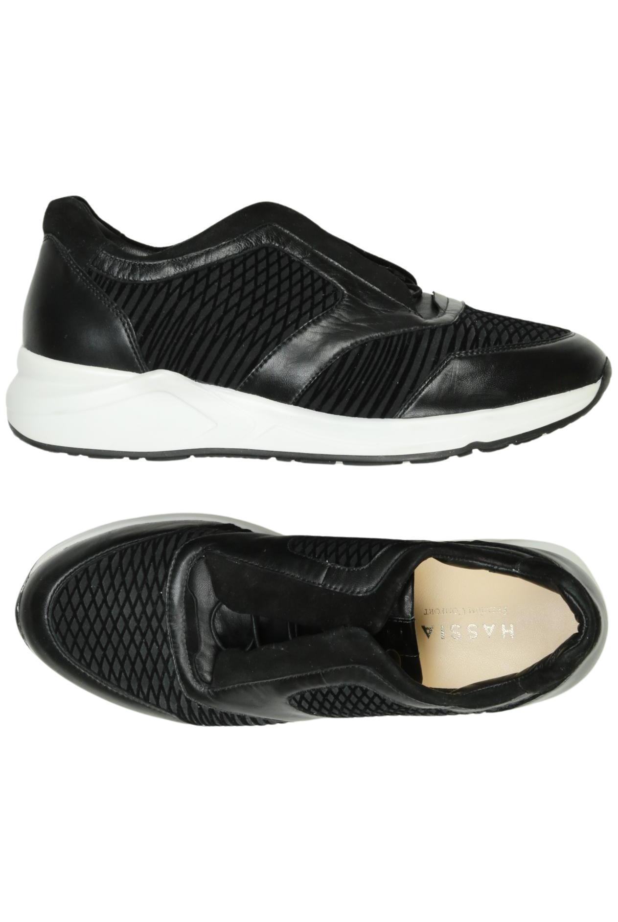 

Hassia Damen Halbschuh, schwarz, Gr. 4