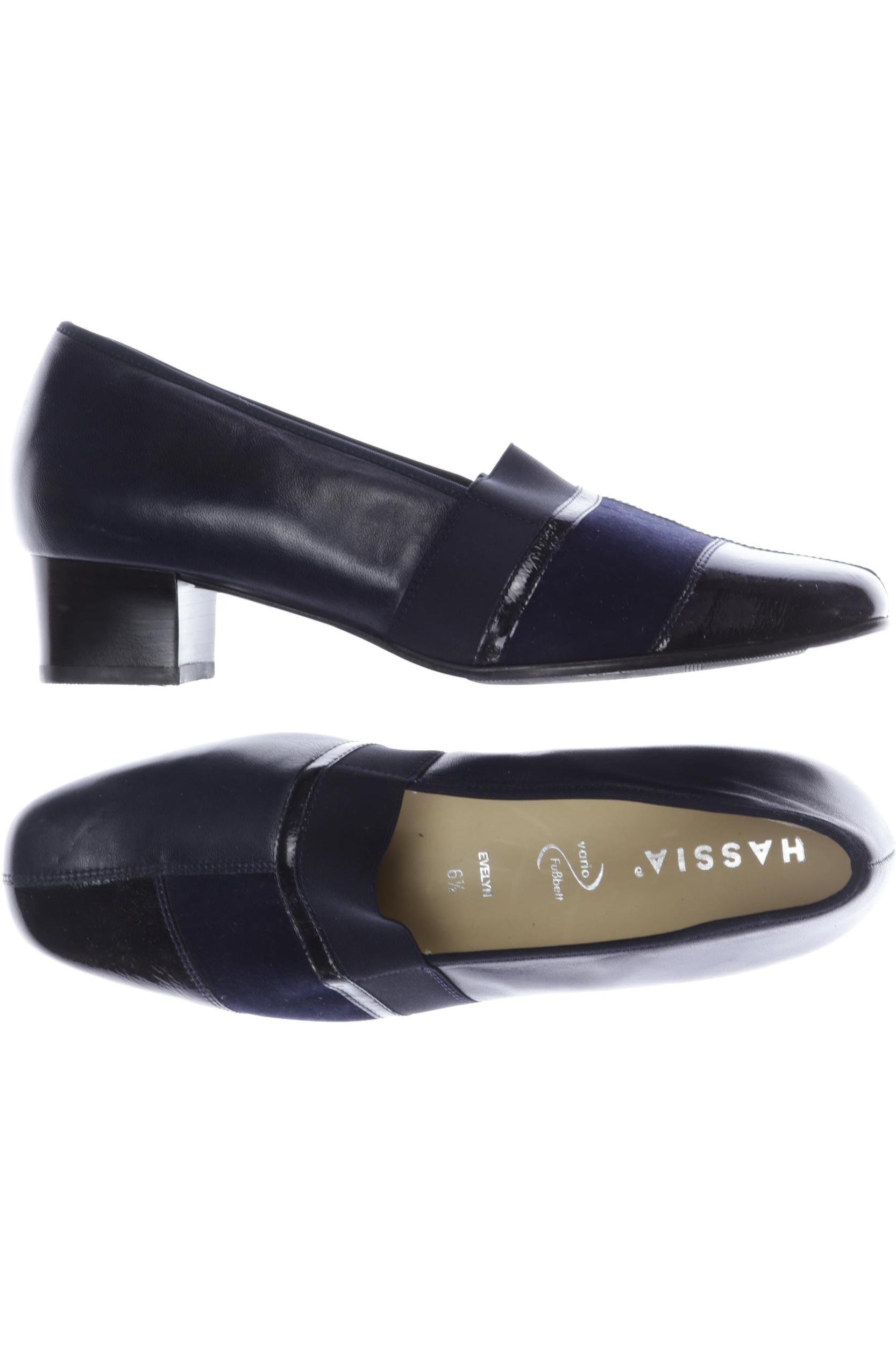 

Hassia Damen Halbschuh, marineblau, Gr. 6.5