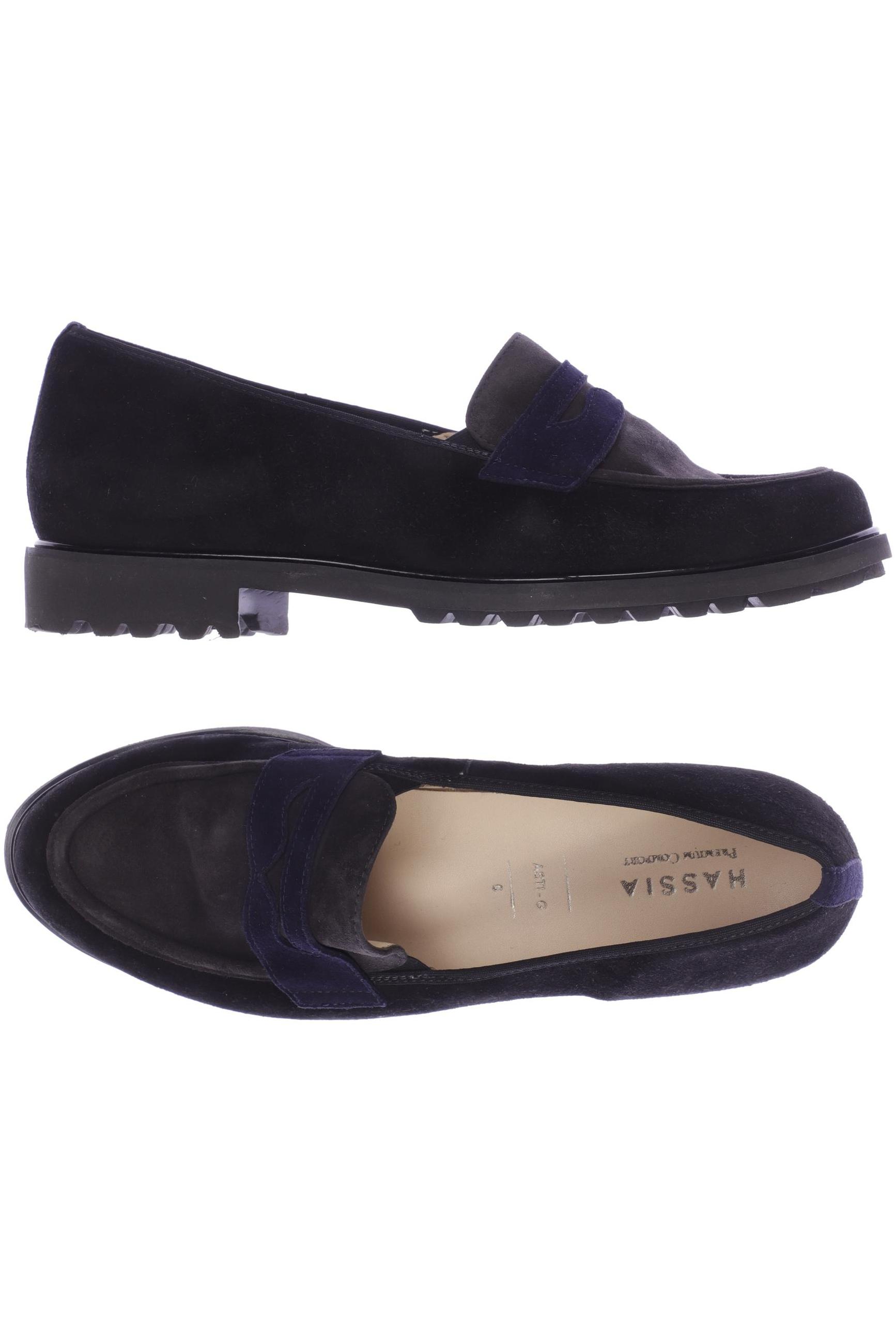 

HASSIA Damen Halbschuh, schwarz