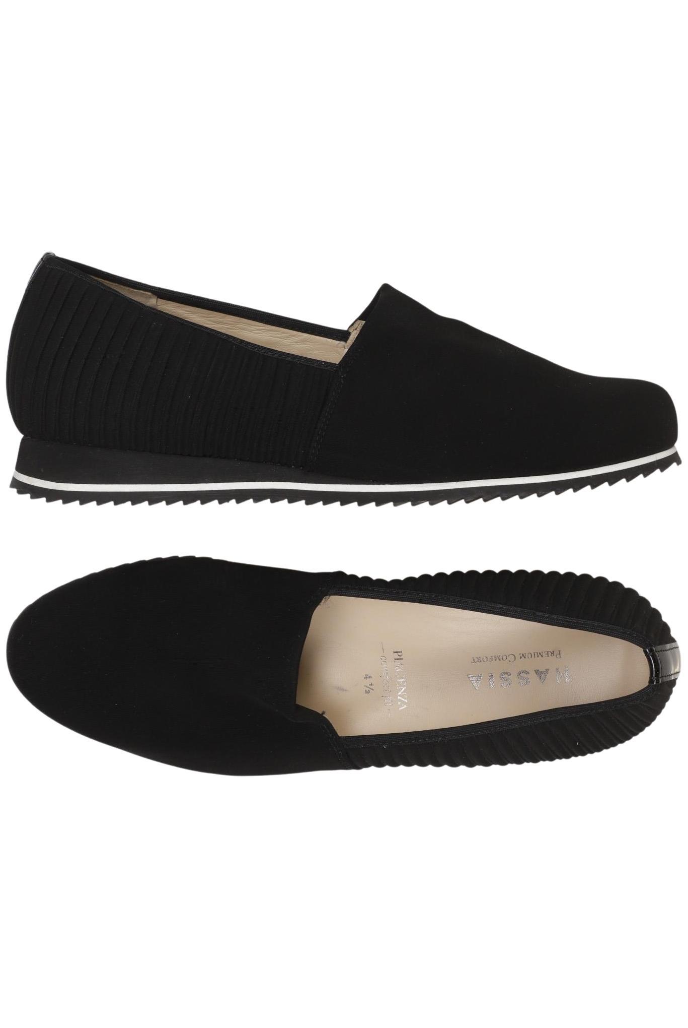 

Hassia Damen Halbschuh, schwarz, Gr. 4.5