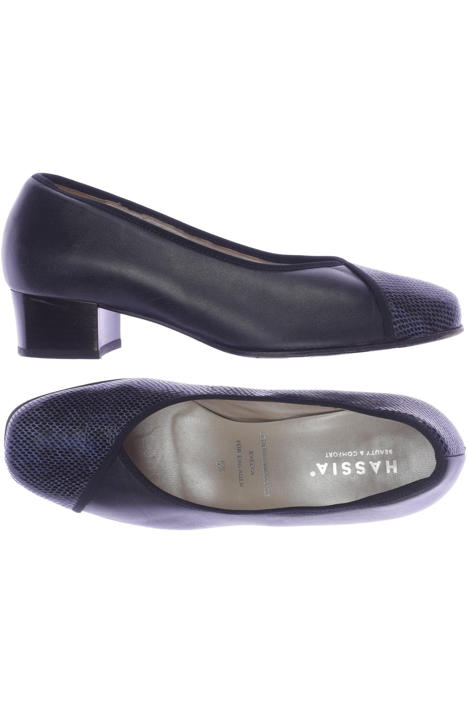 

HASSIA Damen Halbschuh, marineblau