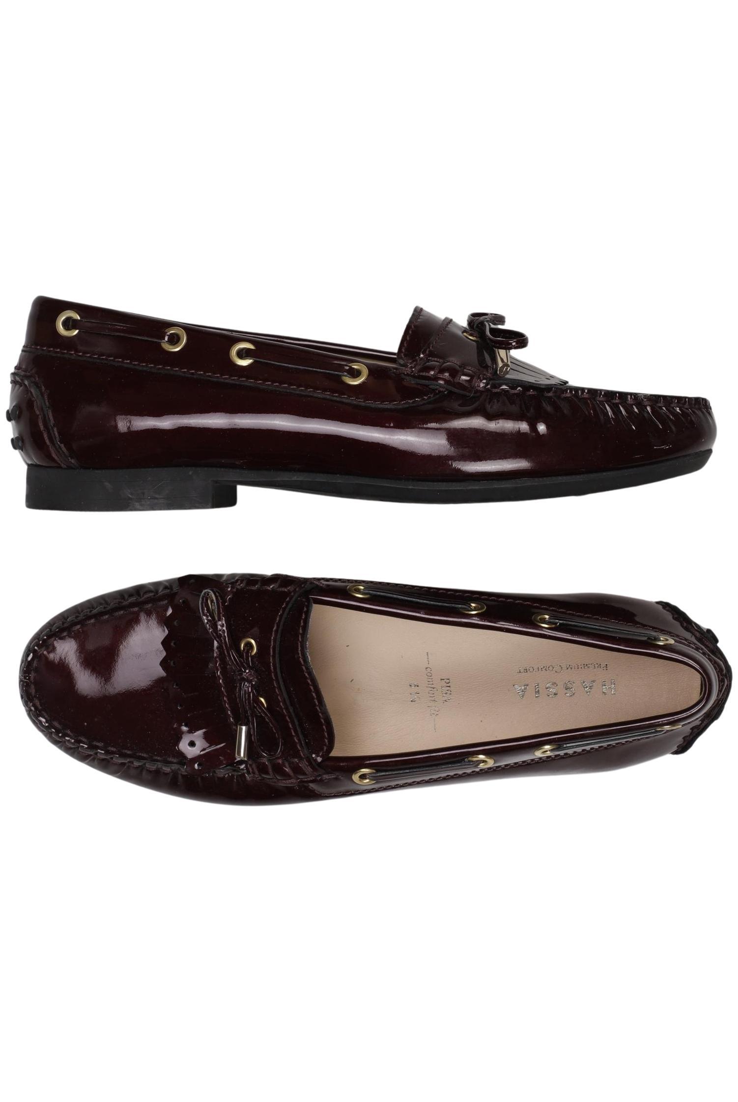 

Hassia Damen Halbschuh, bordeaux, Gr. 6