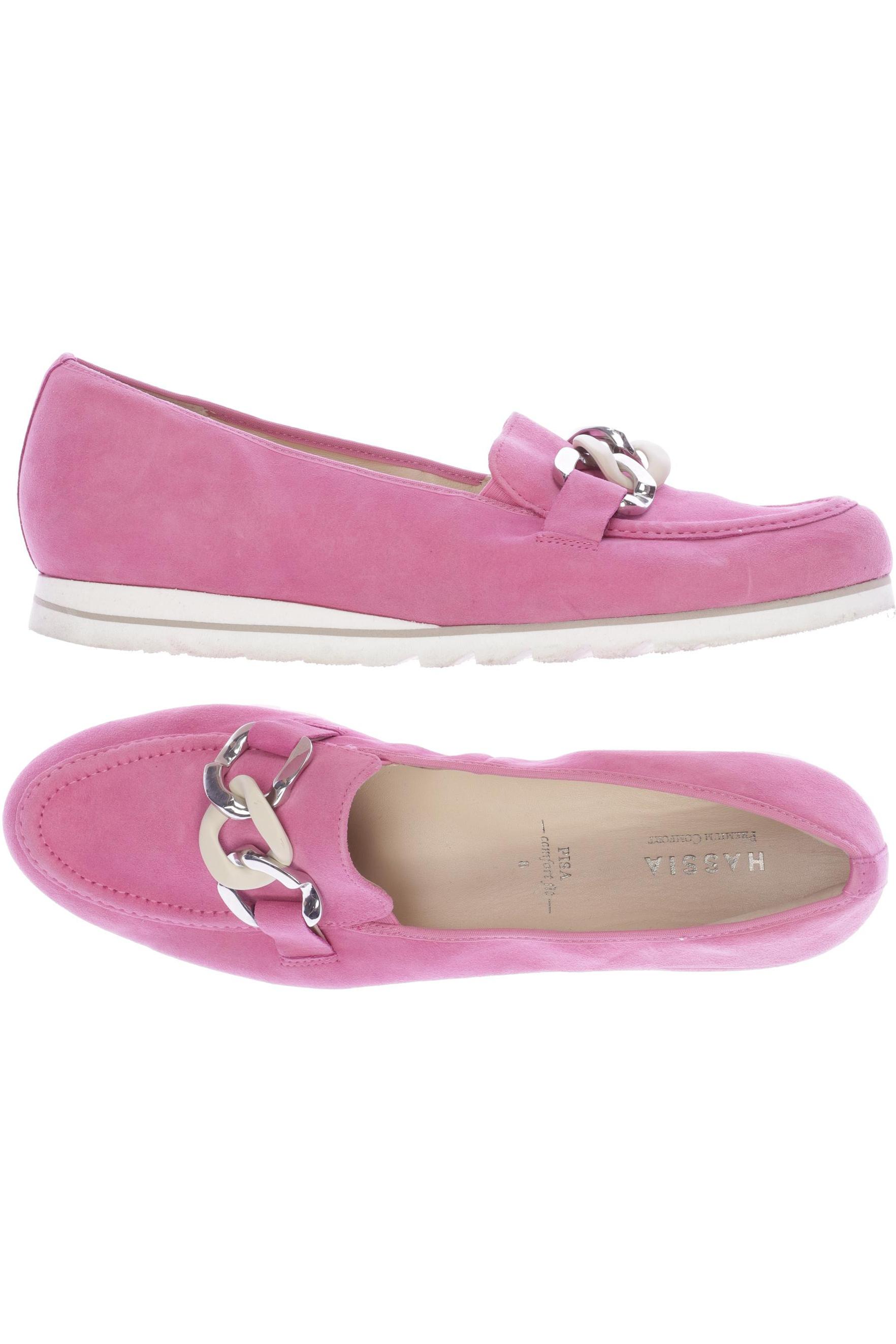 

Hassia Damen Halbschuh, pink, Gr. 8