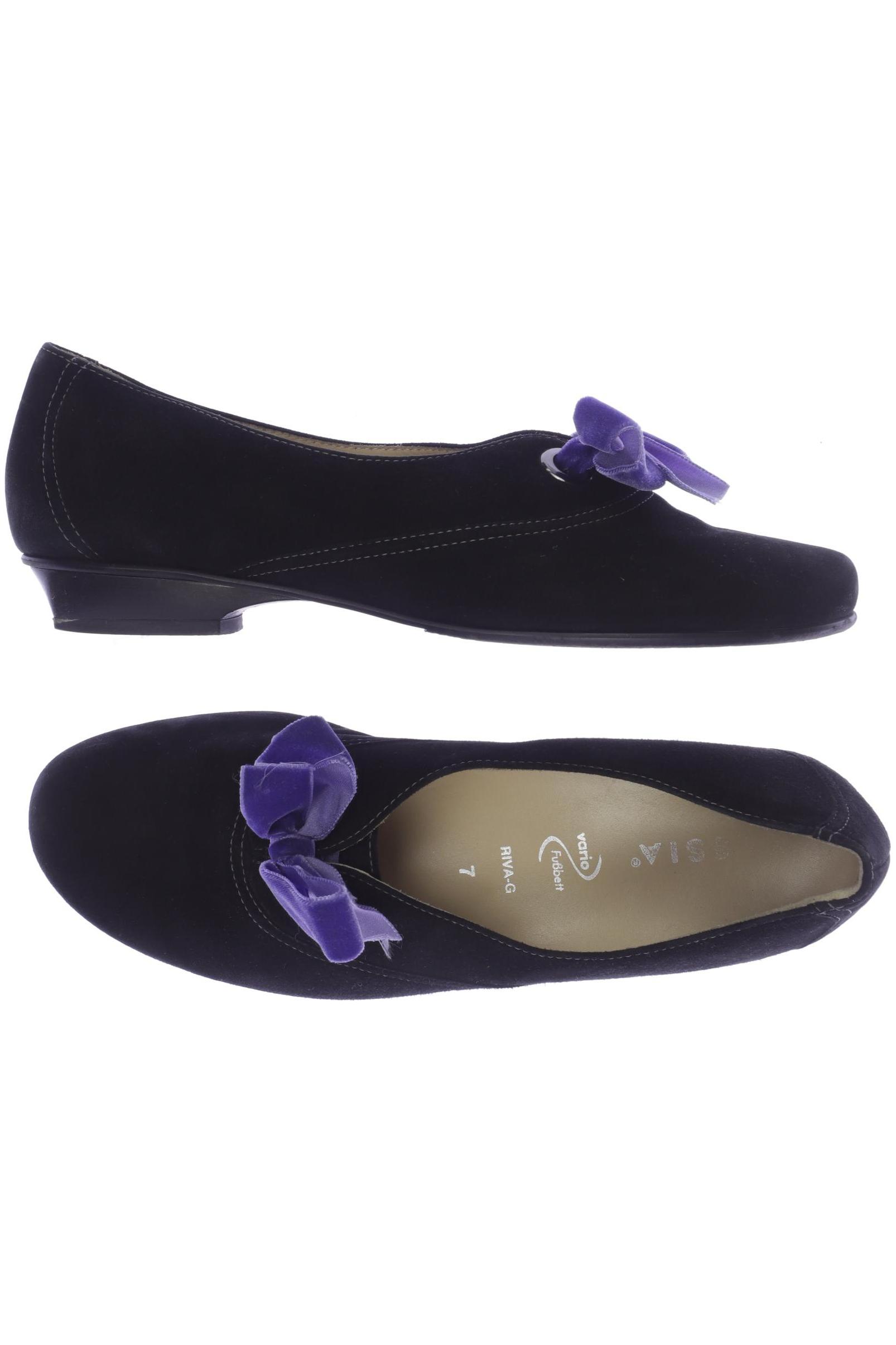 

Hassia Damen Halbschuh, schwarz, Gr. 7