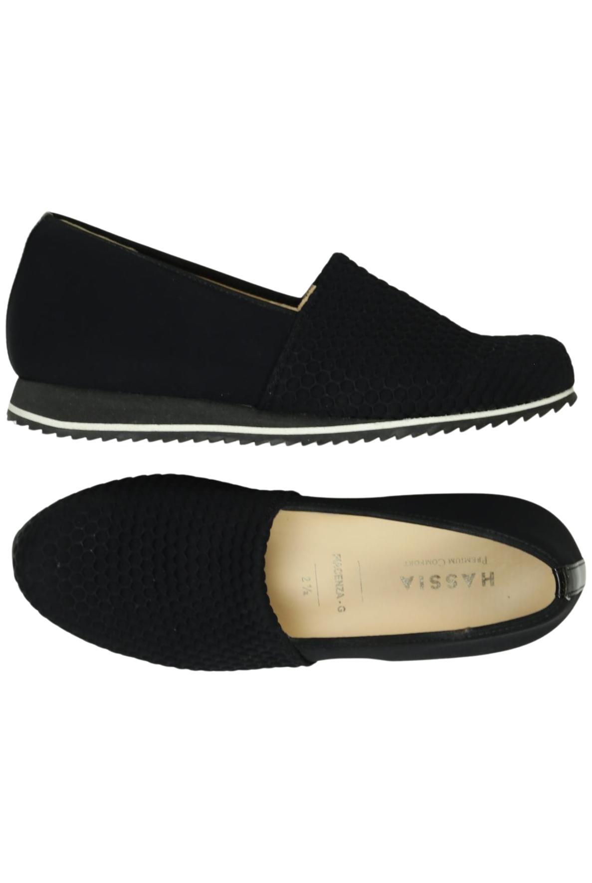 

Hassia Damen Halbschuh, schwarz, Gr. 2.5